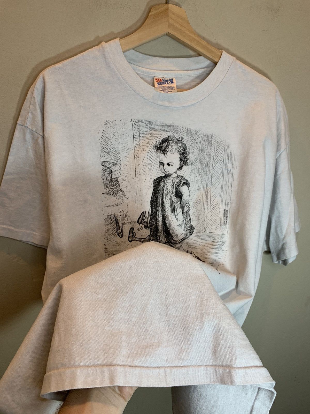 Vintage RARE* Vintage 1991 Hate It When I Dont Get What I Want Shirt Size US XL / EU 56 / 4 - 4 Thumbnail