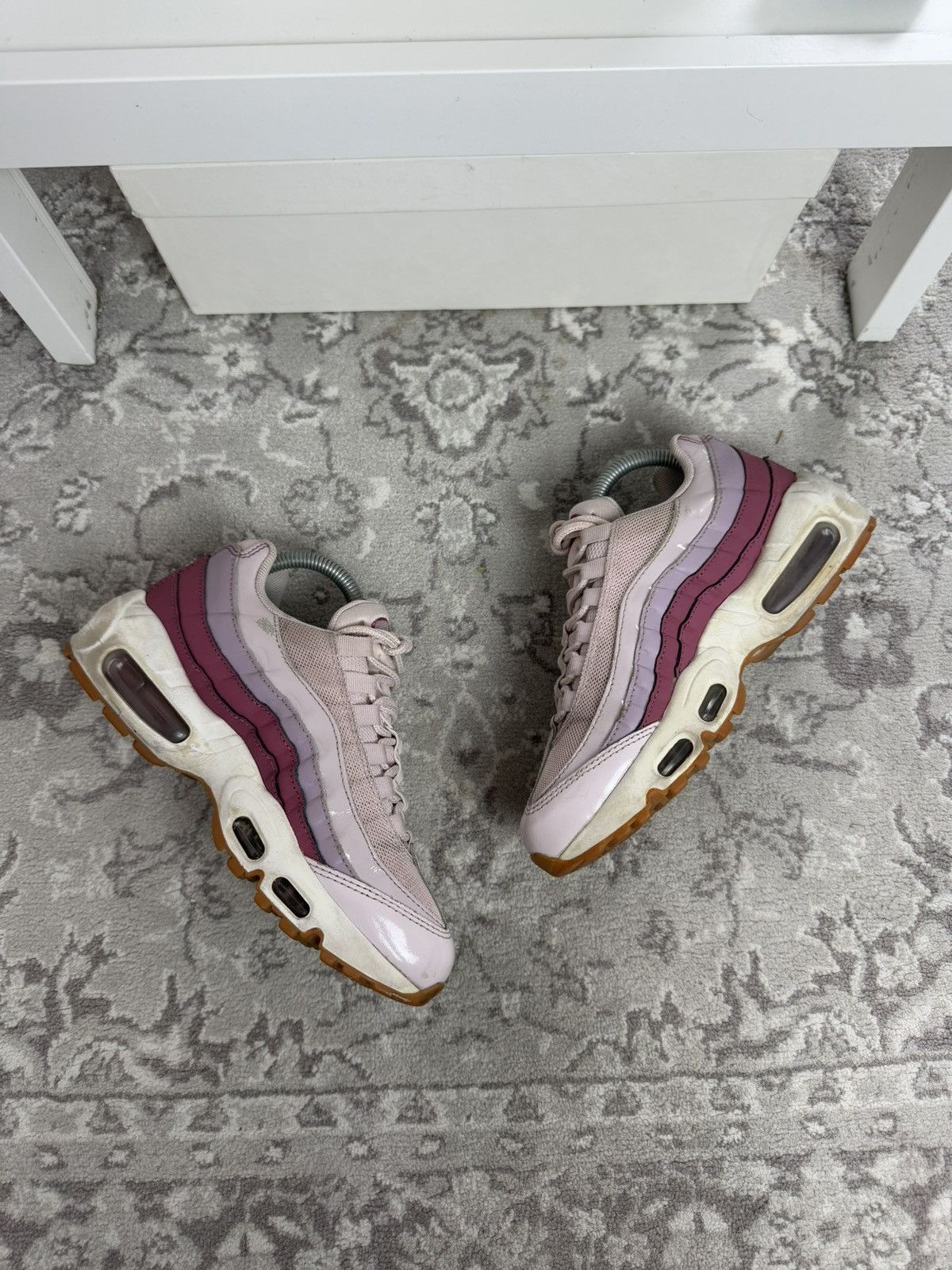 Nike × Vintage Nike Air max 95 barely rose hot punch pink US 6.5 gorpcore Size US 6.5 / IT 36.5 - 2 Thumbnail