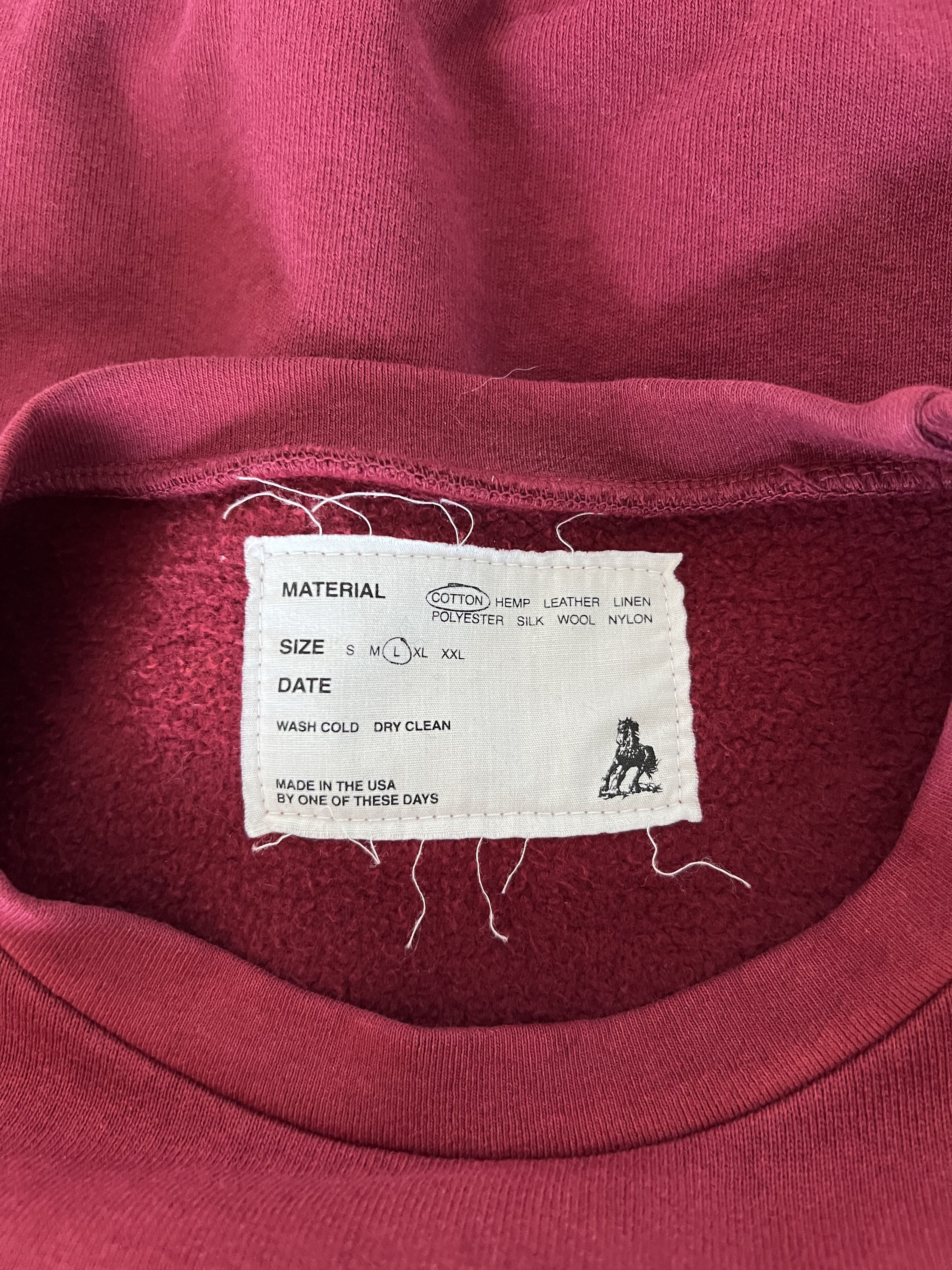 One of These Days One Of These Days American Dreamer Sweatshirt in Burgundy Size US L / EU 52-54 / 3 - 5 Thumbnail