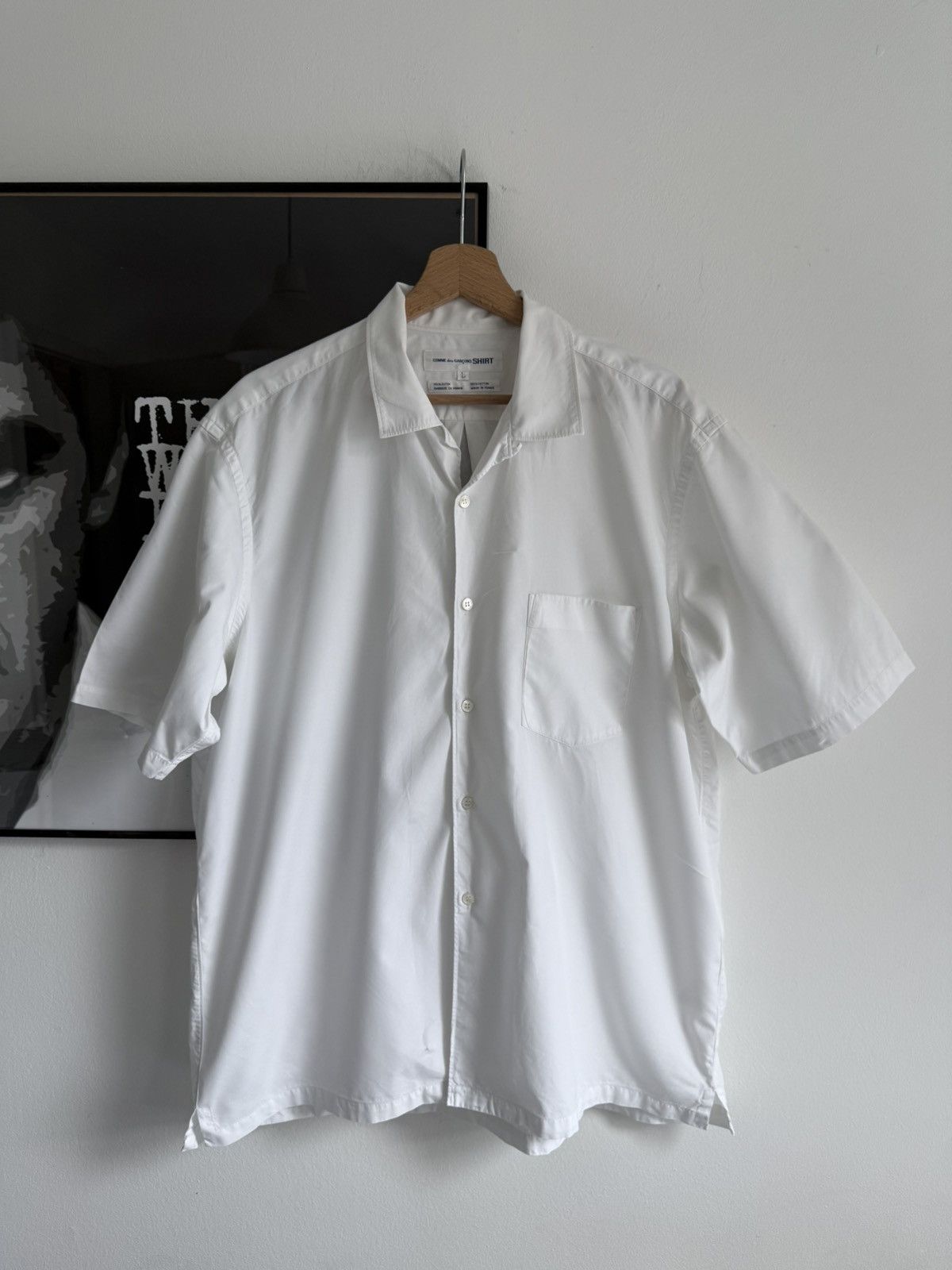 Comme des Garcons Comme Des Garçons SHIRT Short Sleeve Button Up Size US L / EU 52-54 / 3 - 1 Thumbnail