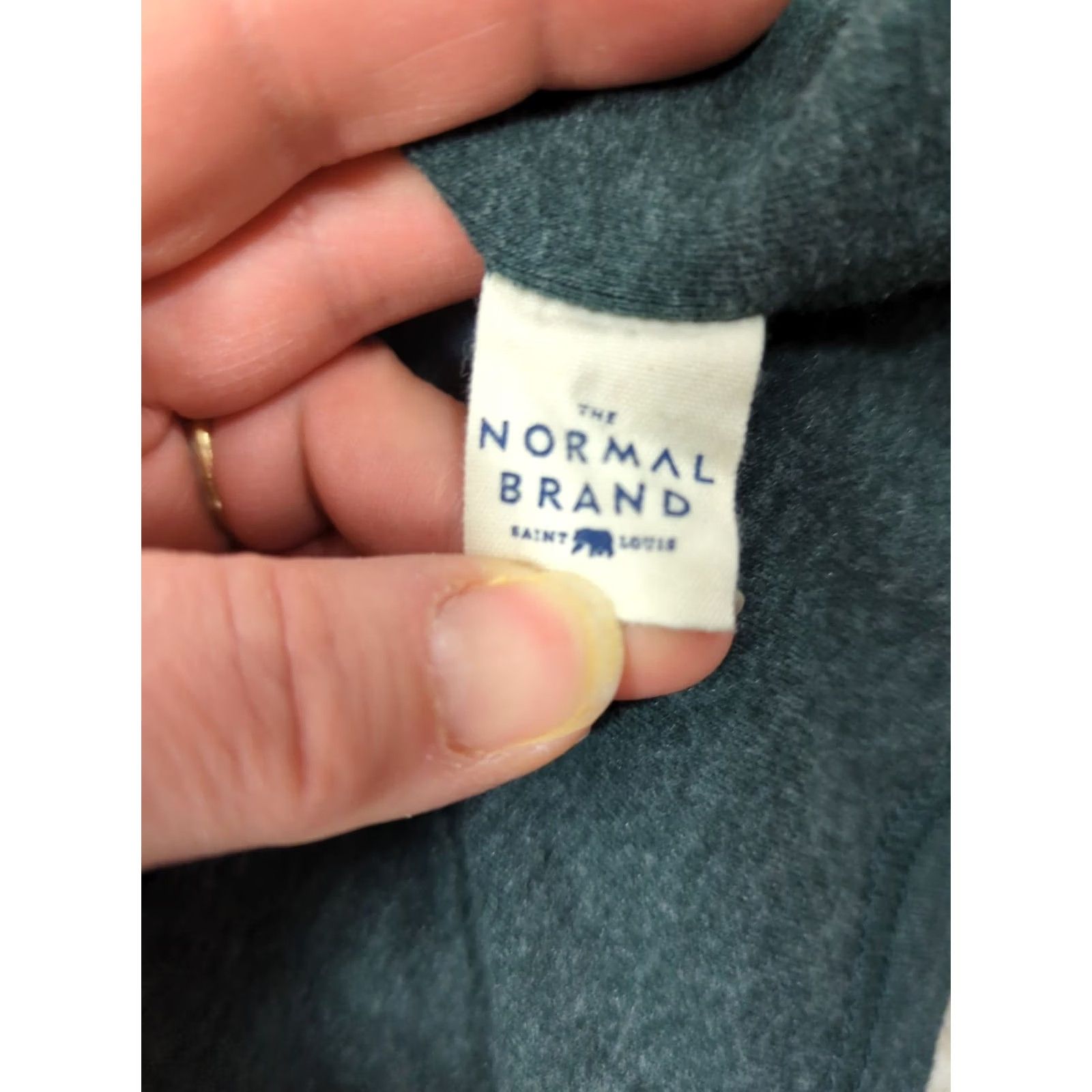 Vintage The Normal Brand Pullover Shirt Green XL Long Sleeve Mock Neck Cotton blend 1/4 Zip Size US XL / EU 56 / 4 - 7 Thumbnail