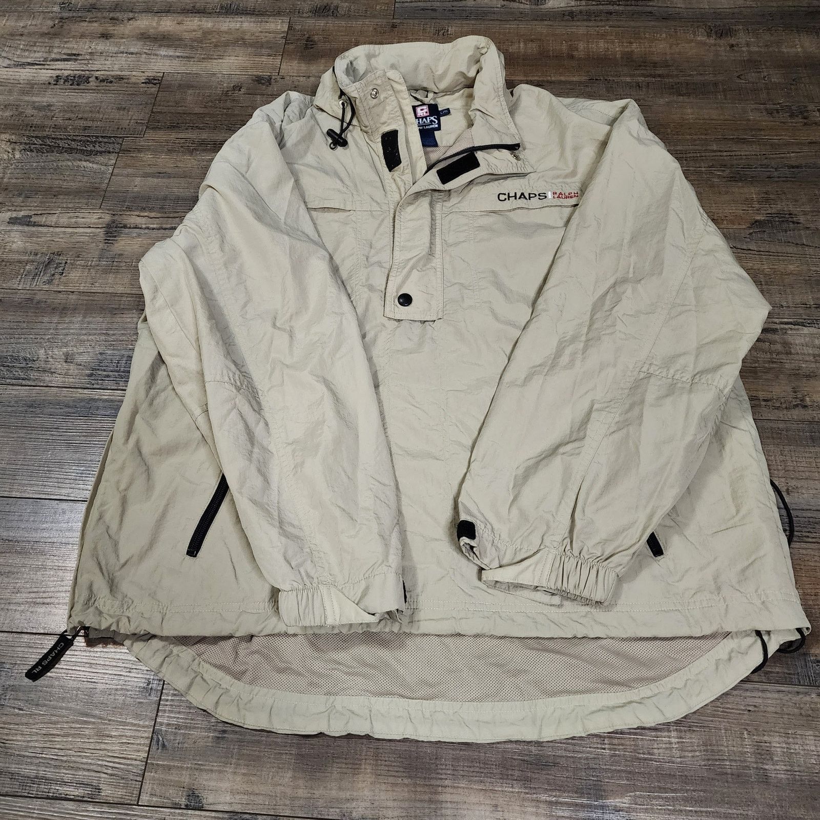 Chaps Chaps mens rain jacket size Large hidden hood 2313 Size US L / EU 52-54 / 3 - 1 Thumbnail