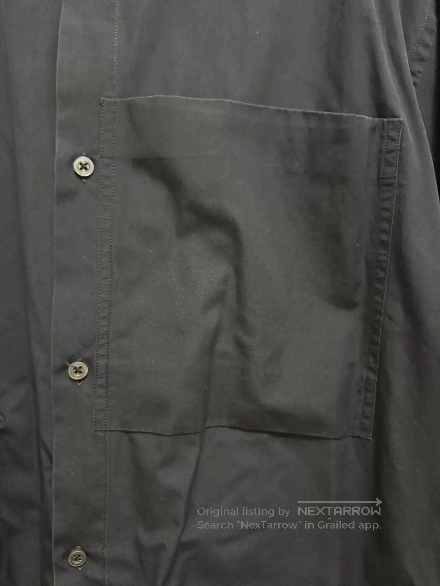 Jil Sander JIL SANDER Navy Cotton Shirt Italy. Size US M / EU 48-50 / 2 - 3 Thumbnail