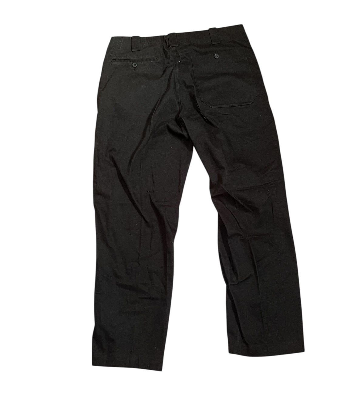 Yohji Yamamoto TAX FREE 🇺🇸 yohji yamamoto y’s red label black trousers Size US 33 - 5 Thumbnail