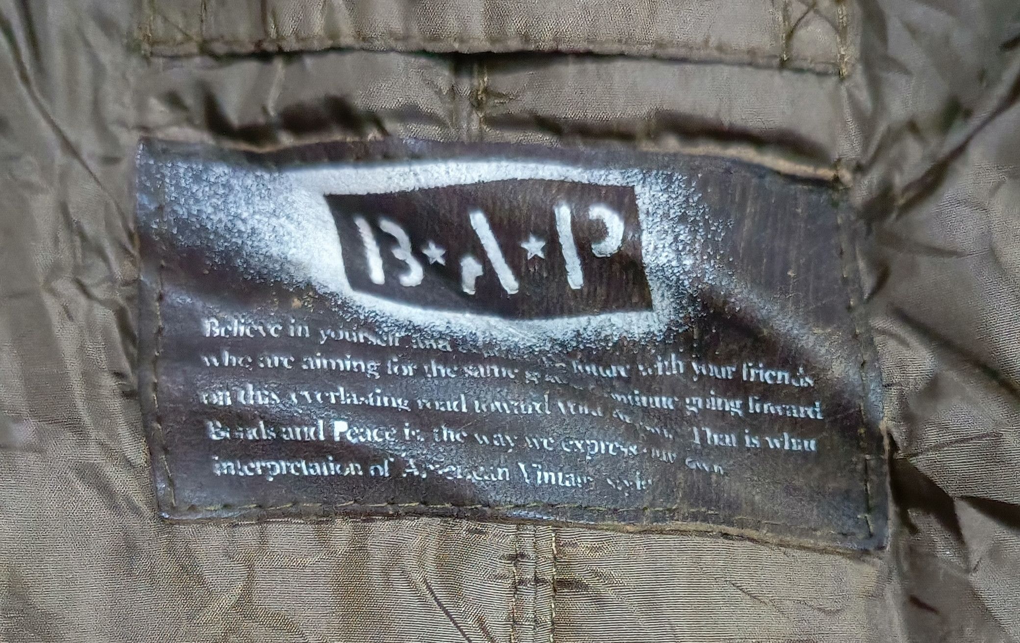 14th Addiction BAP aviator bomber Winter jacket Size US L / EU 52-54 / 3 - 7 Thumbnail