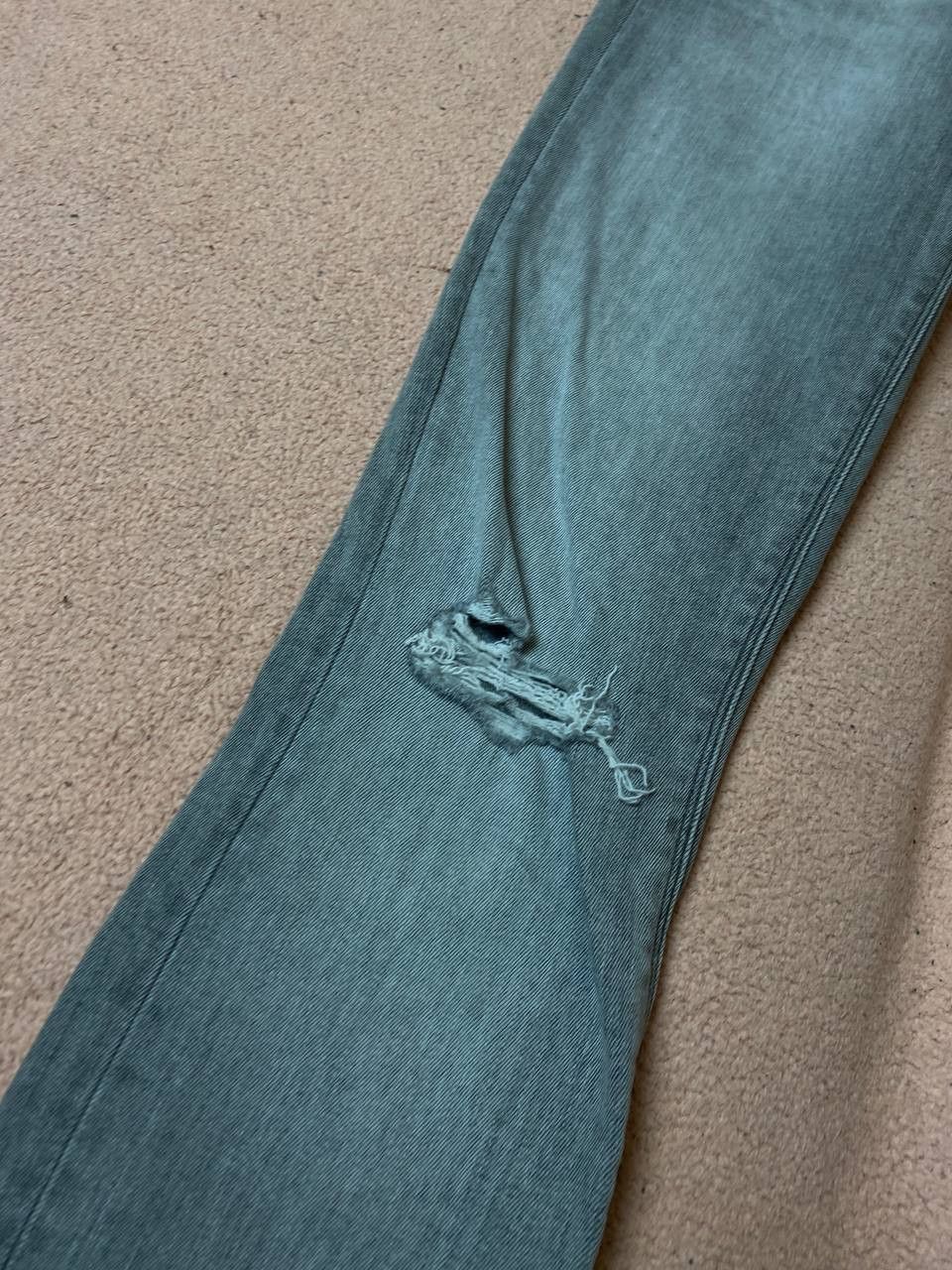 Replay × Vintage RARE Replay Distressed Vintage Y2K Dirty Jeans Size 26" / US 2 / IT 38 - 12 Thumbnail
