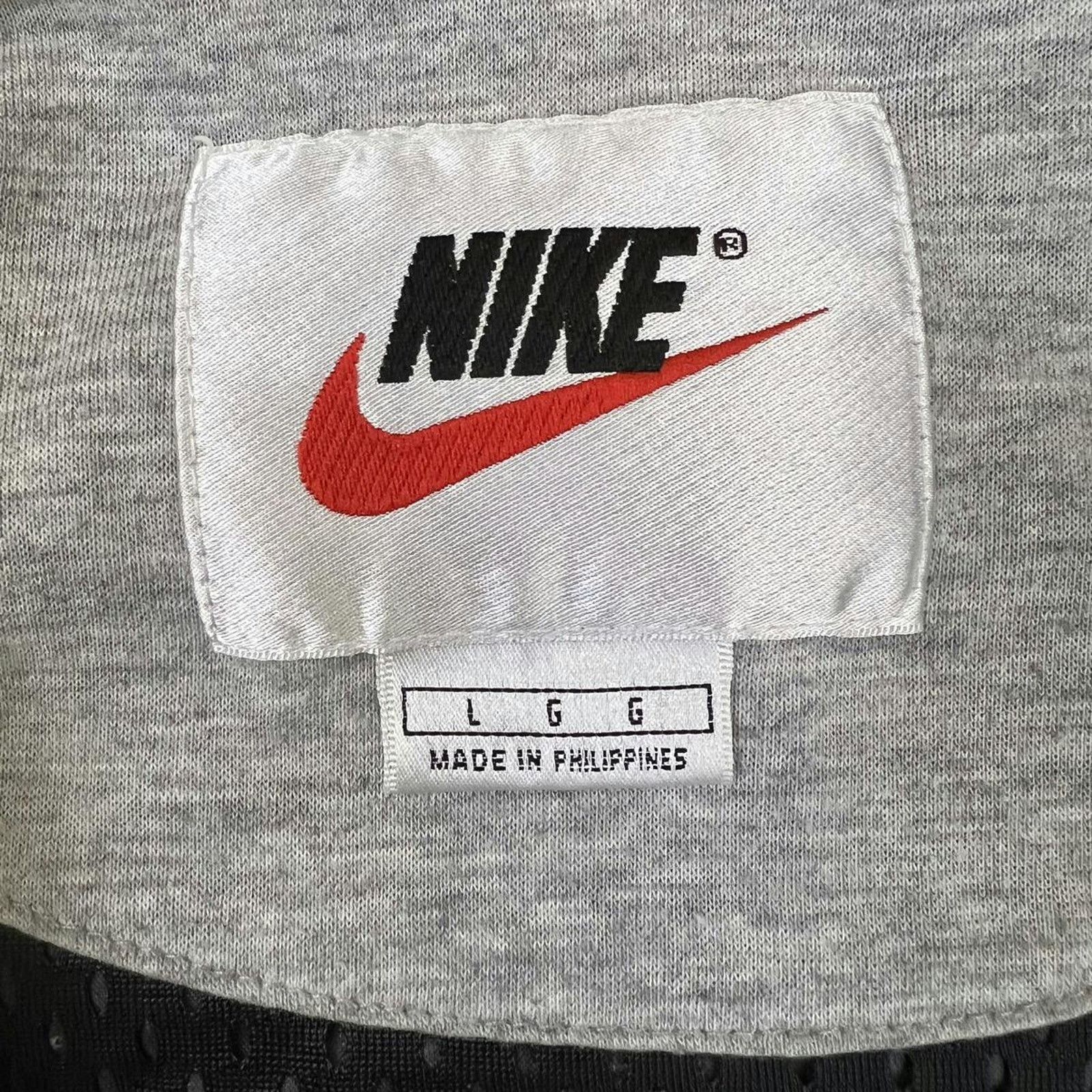 Nike × Vintage Nike Sportswear Jacket Large Swoosh Full Zip 90s Windbreaker Size US L / EU 52-54 / 3 - 7 Thumbnail