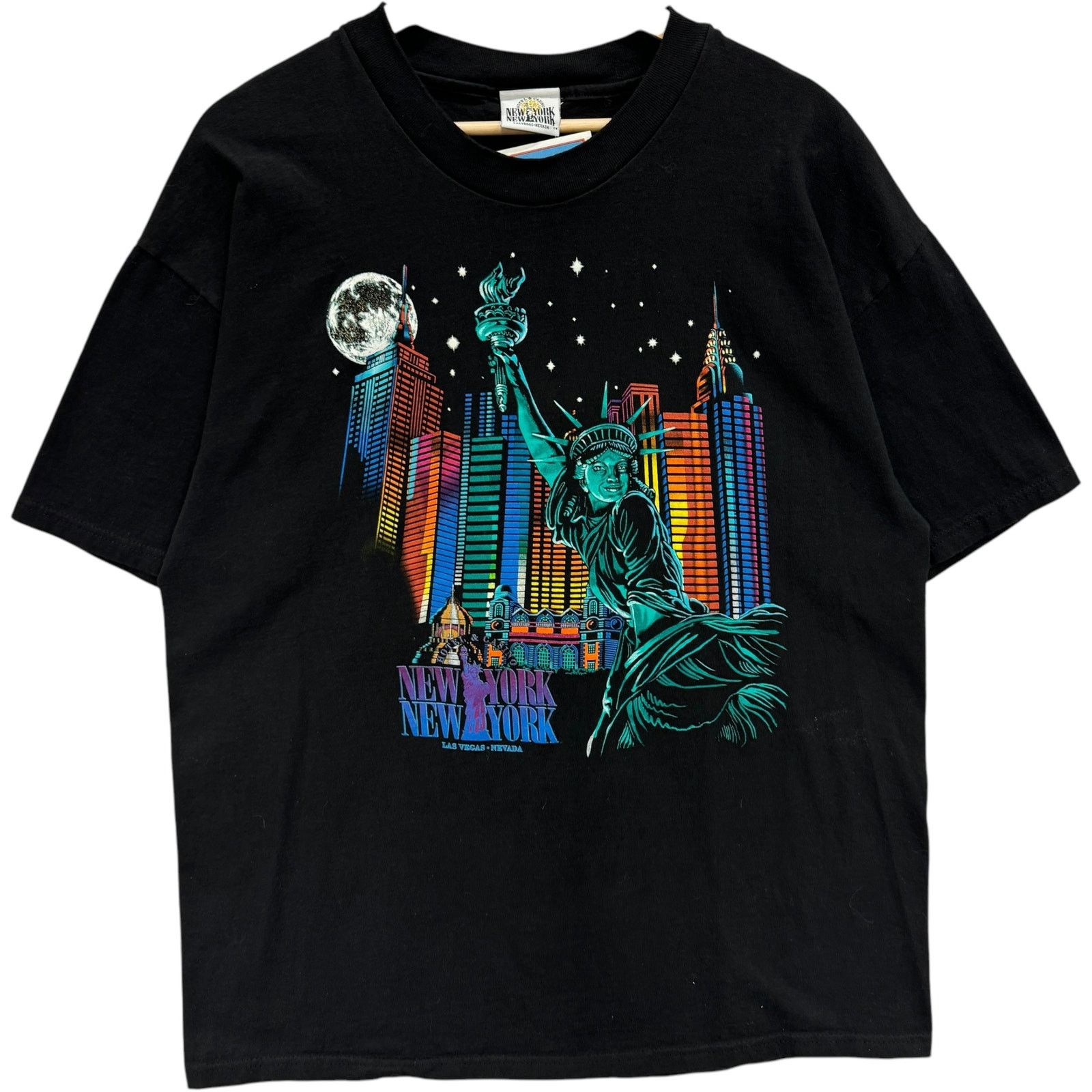 Vintage New York New York Hotel and Casino Souvenir Tee XL