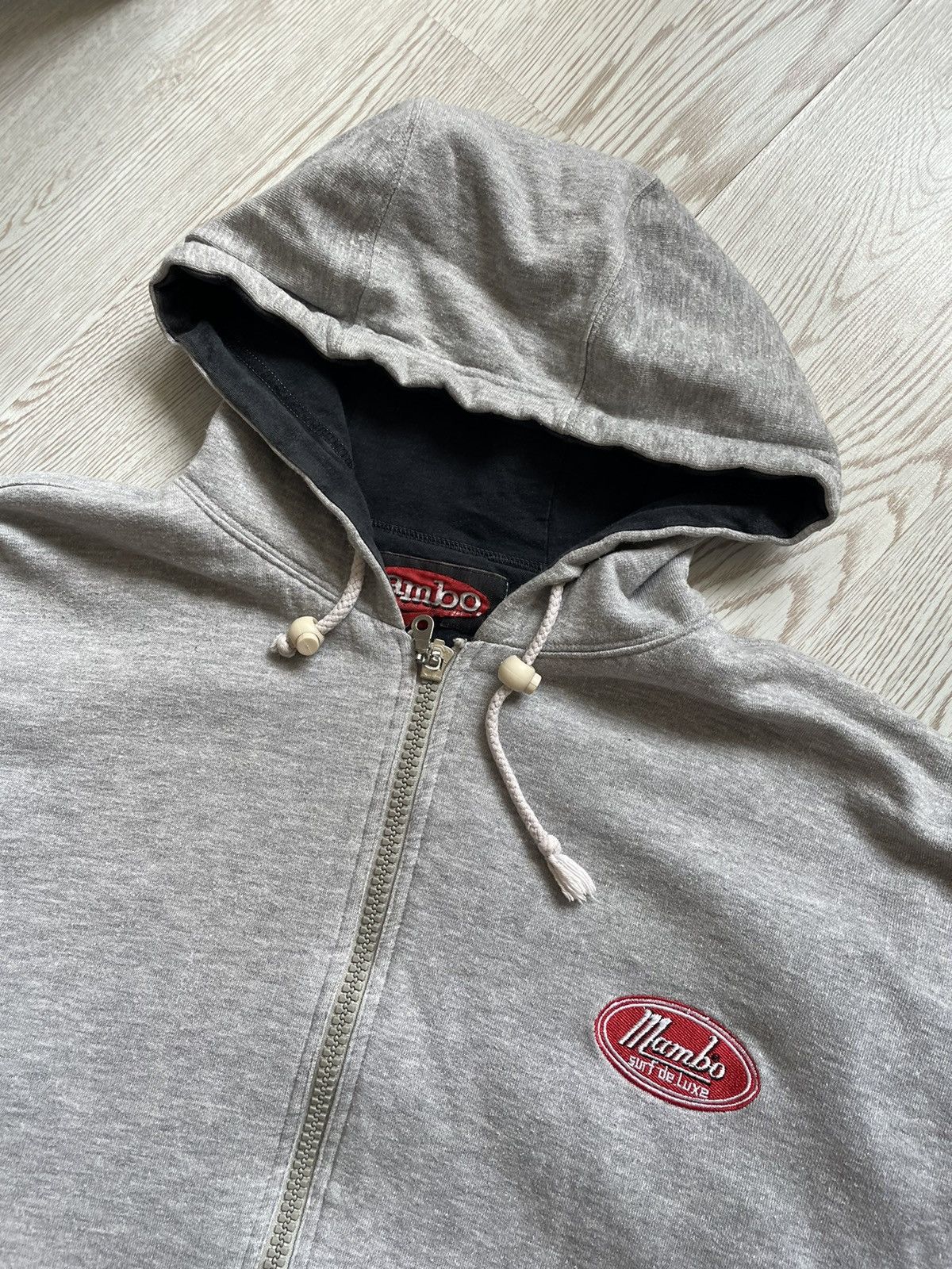 Mambo × Vintage Vintage Mambo Gray Zip Hoodie size L Size US L / EU 52-54 / 3 - 5 Thumbnail