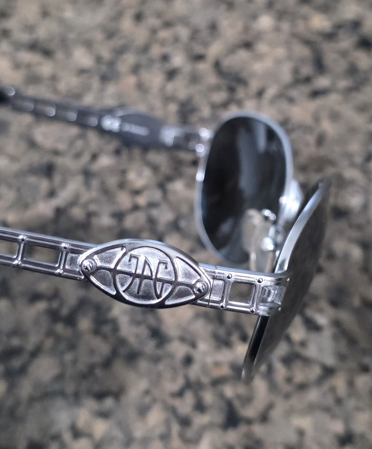 Jean Paul Gaultier Jean Paul Gaultier JPG Silver Color Mirrored Lenses Size ONE SIZE - 7 Thumbnail
