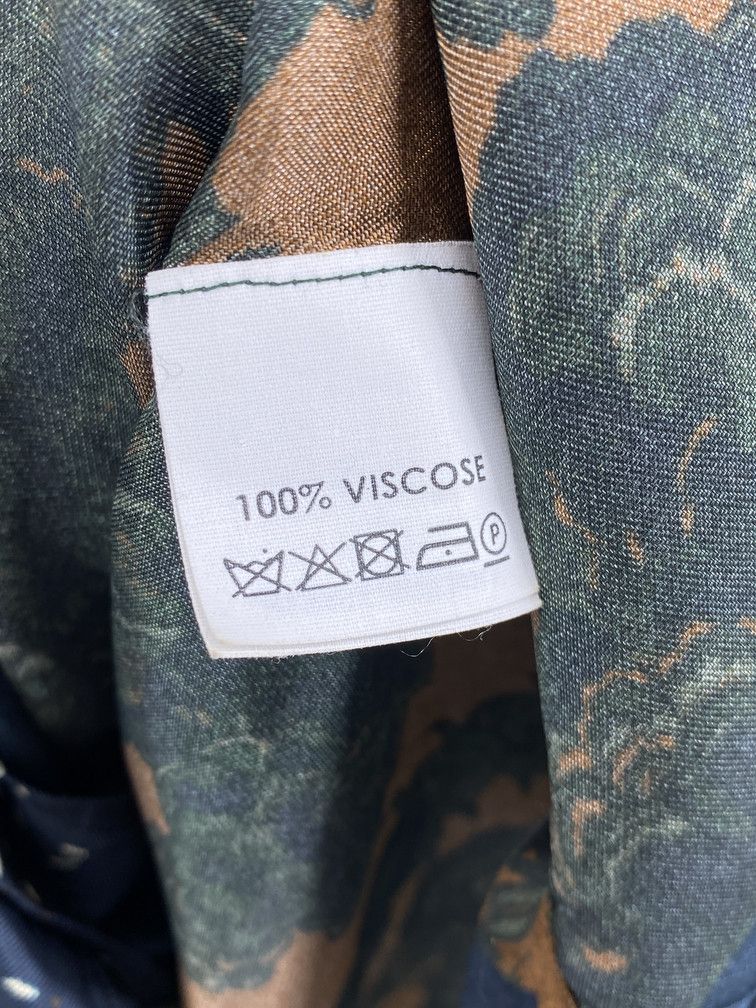 Dries Van Noten SS18 Split Print Shirt Size US S / EU 44-46 / 1 - 4 Thumbnail