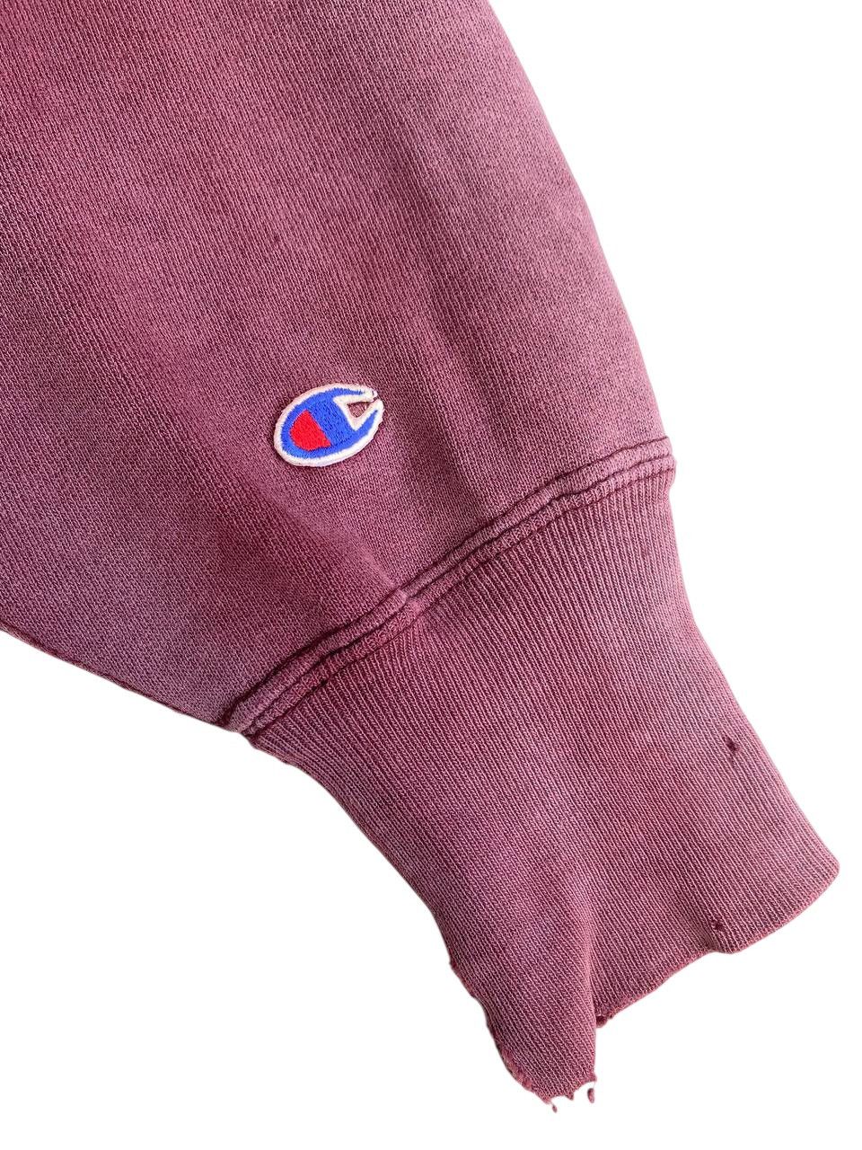 Champion Vintage 90’s Champion Reverse Weave Sunfaded Thrashed Hoodie Size US L / EU 52-54 / 3 - 6 Thumbnail