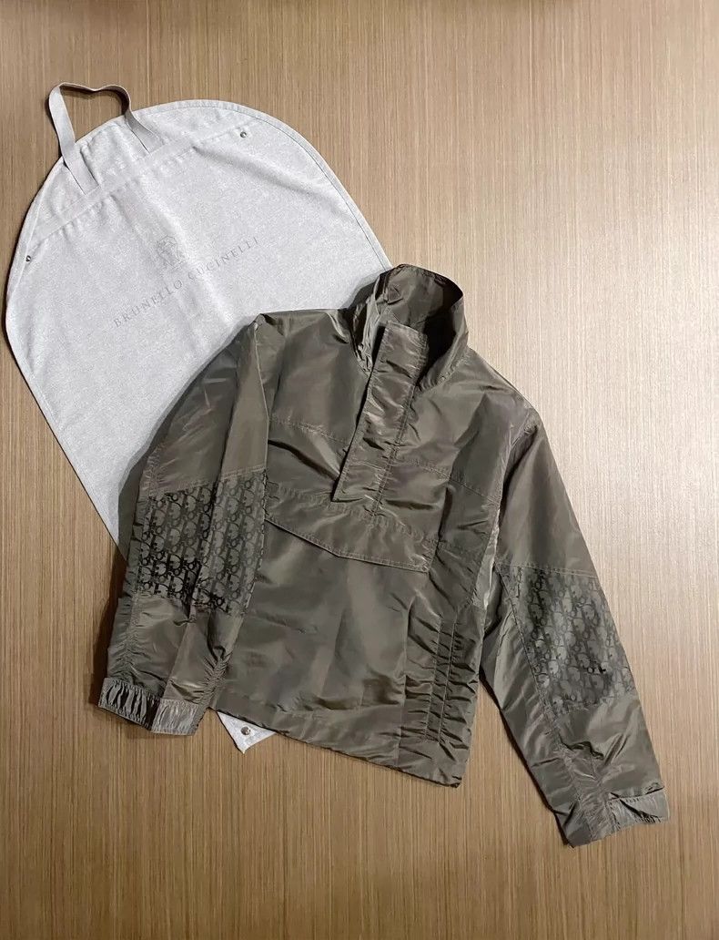 Dior Dior Men's old flower stitching windbreaker jacket 2501-Nex Size US XXS / EU 40 - 1 Thumbnail