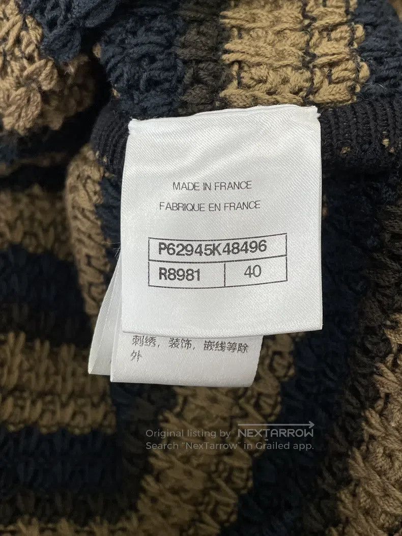 Chanel Chanel Station series striped jacket Size S / US 4 / IT 40 - 5 Thumbnail