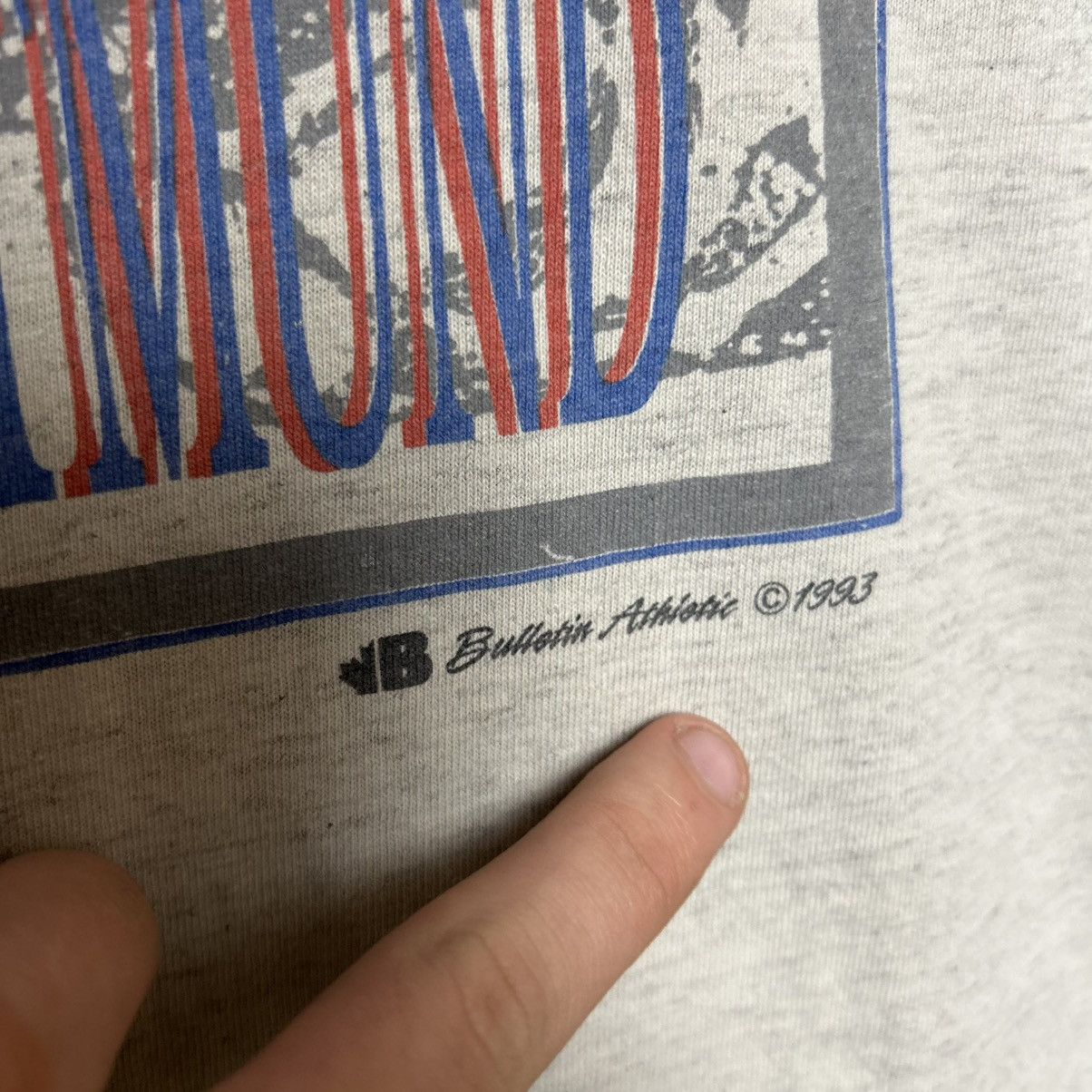 Vintage Vintage Bulletin Athletic 1993 Ice Hockey World Championship Size US XL / EU 56 / 4 - 7 Thumbnail