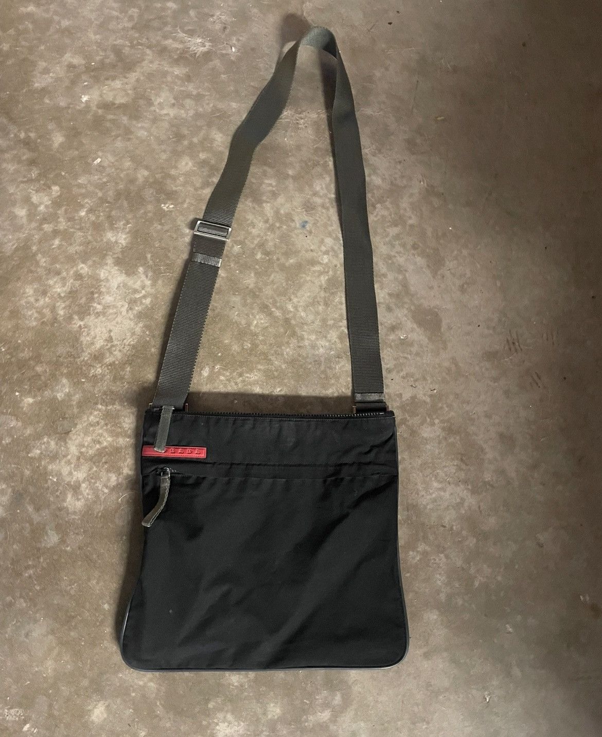 Prada Sport Ss/99 Crossbody Bag in Black, Women's