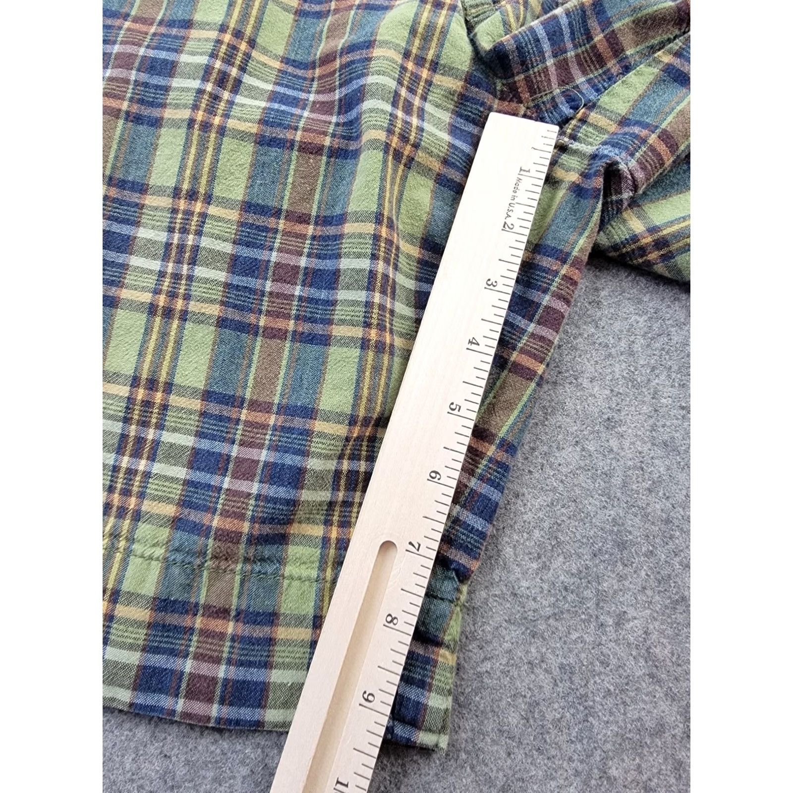 Polo Ralph Lauren Polo Ralph Lauren Shorts Mens 36 Green Plaid Cotton Casual Size US M / EU 48-50 / 2 - 2 Thumbnail