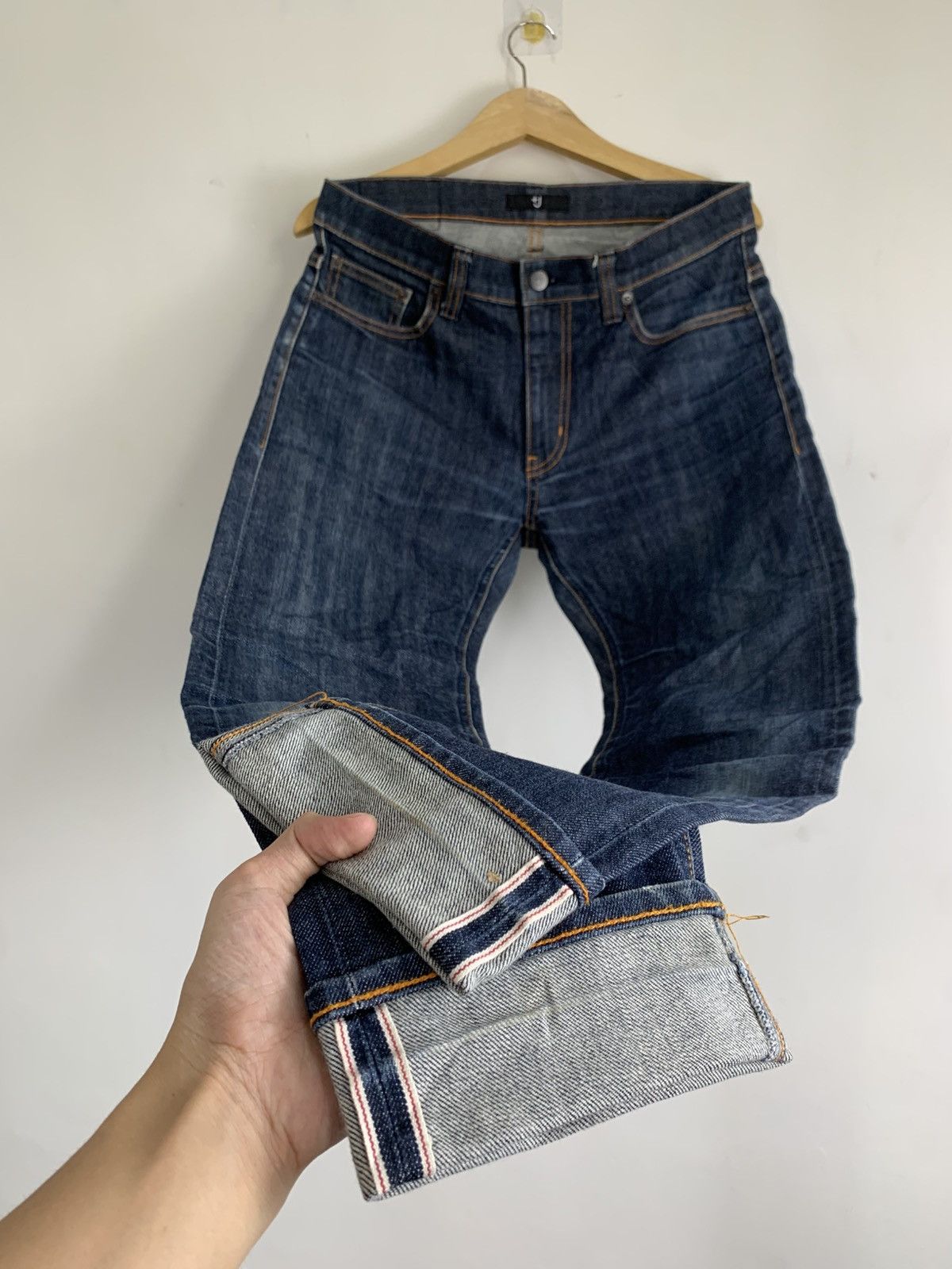 SELVEDGE JEANS UNIQLO JILSANDER PANT