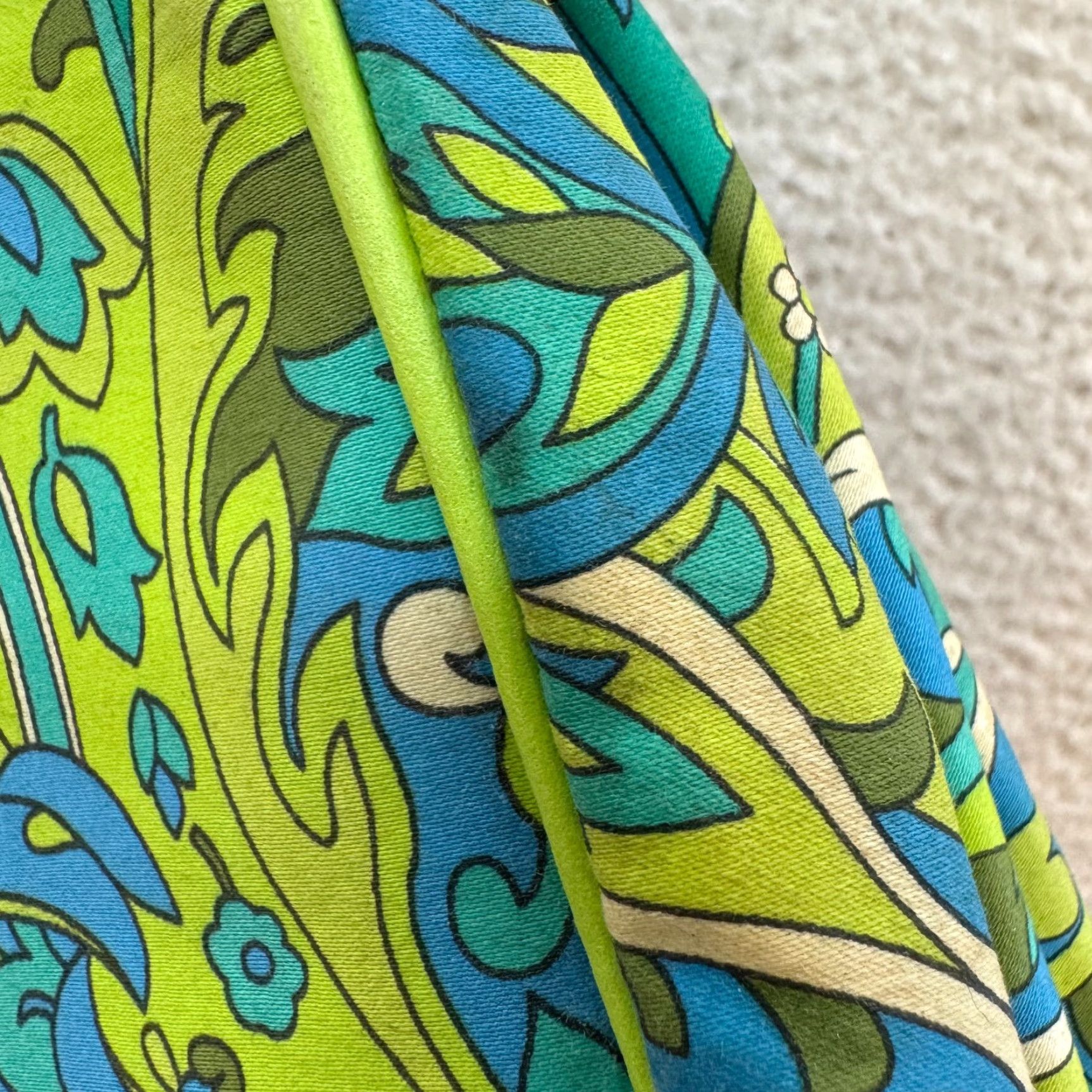 Nine West VINTAGE Nine West Shoulder Bag Purse Green Kisslock Groovy Pattern 90s Y2K Womens Bag Size ONE SIZE - 5 Thumbnail