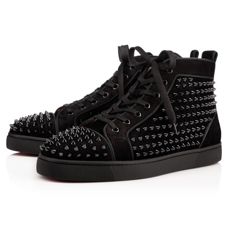 Christian Louboutin o1s1wg110225 Sneaker in Black Size US 12 / EU 45 - 4 Thumbnail