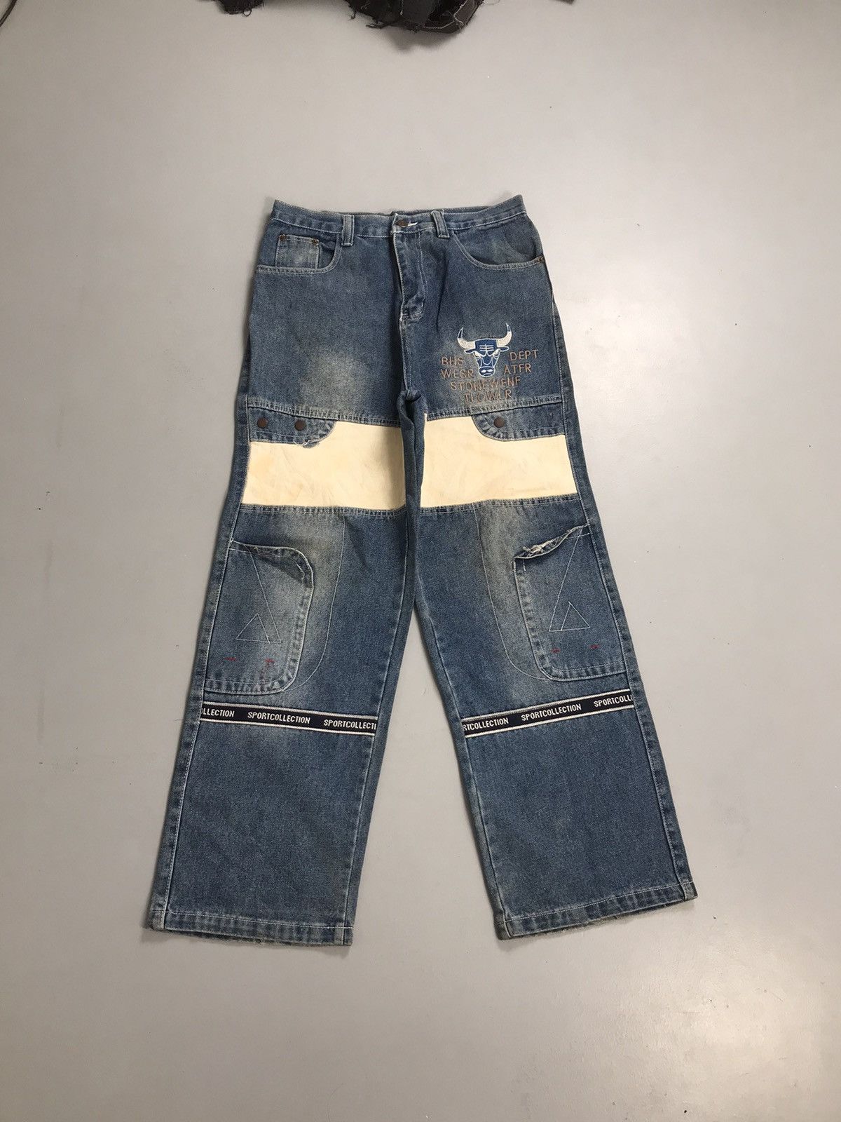 JNCO Vintage Empala SpellOut denim Size US 32 / EU 48 - 1 Thumbnail