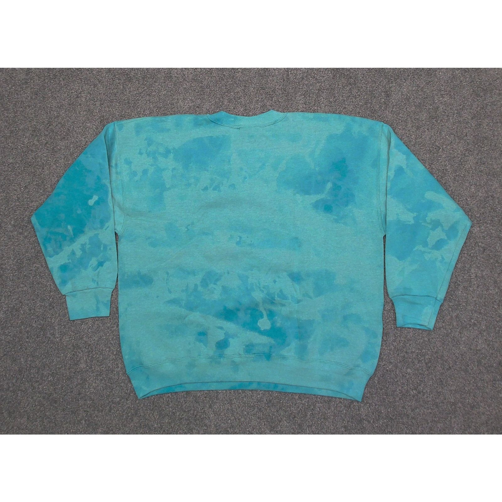 Lee Lee Vintage 90s Custom Bleach Cloud Wash Boxy Sweatshirt XXL Size US XXL / EU 58 / 5 - 3 Thumbnail