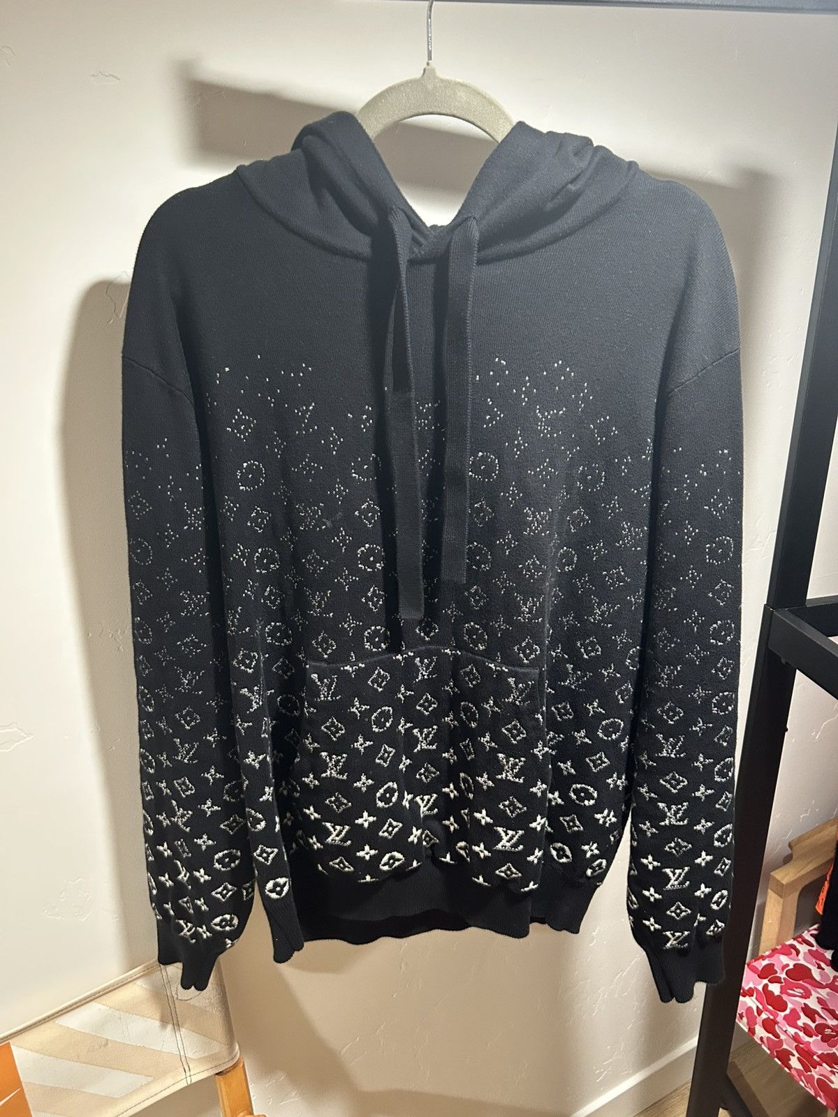 Louis Vuitton monogram gradient hoodie