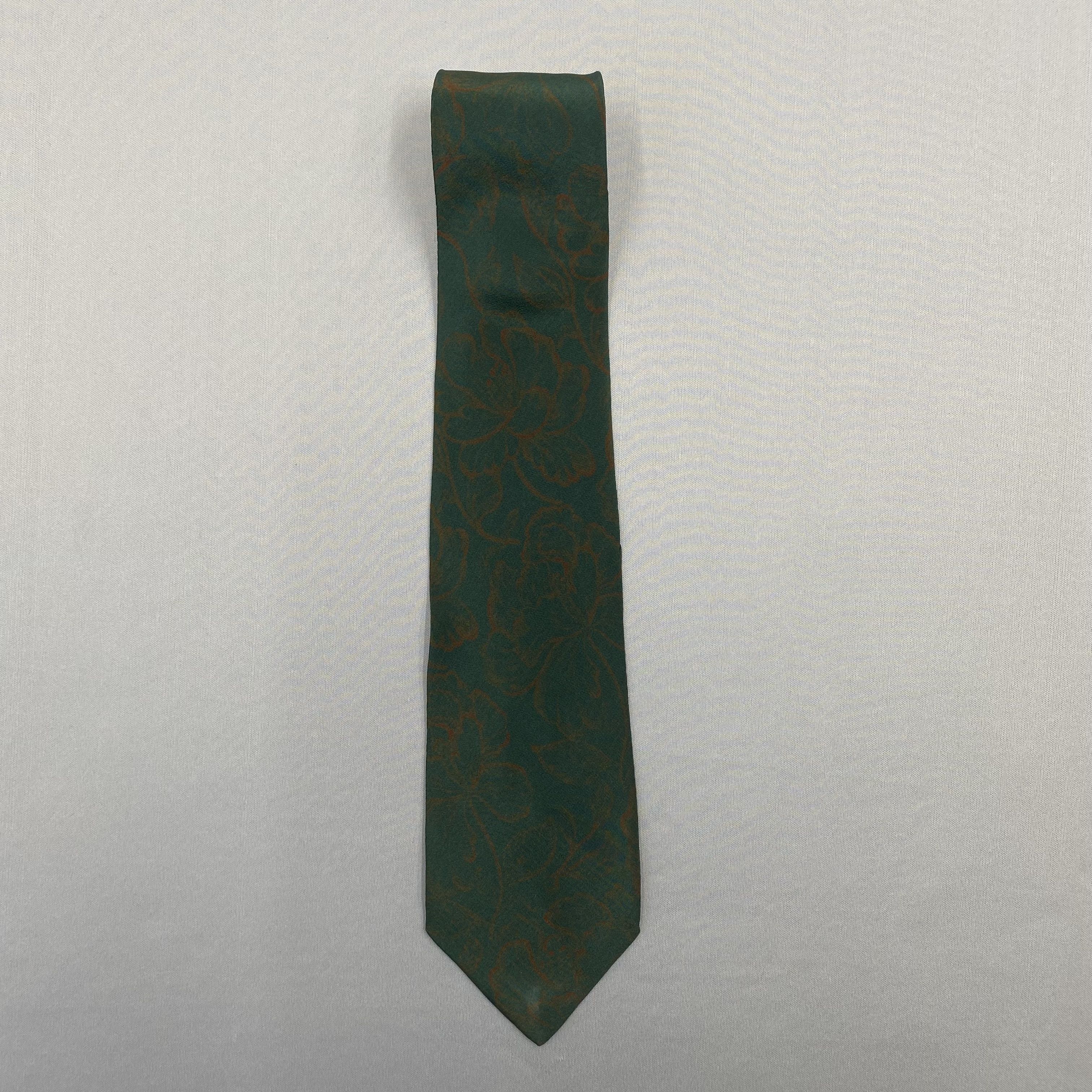 Borsalino Vintage Borsalino SILK Necktie Cravate Pure Silk Neck Tie Size ONE SIZE - 3 Thumbnail