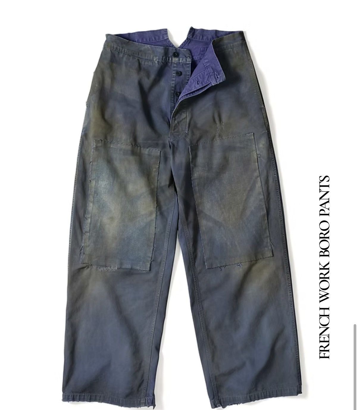 Studio D’ Artisan (Maru Sankuku Pepe) French Boro Pants
