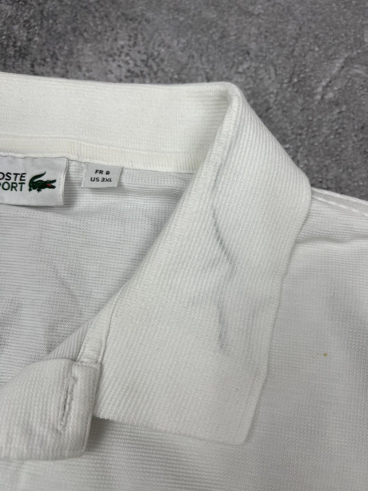 Lacoste 3xlarge Lacoste White Classic Polo Sweater Size US XXL / EU 58 / 5 - 5 Thumbnail