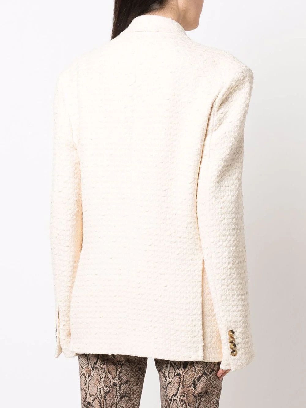 Amiri o1y0425 Blazer in Beige Size XS / US 0-2 / IT 36-38 - 3 Thumbnail