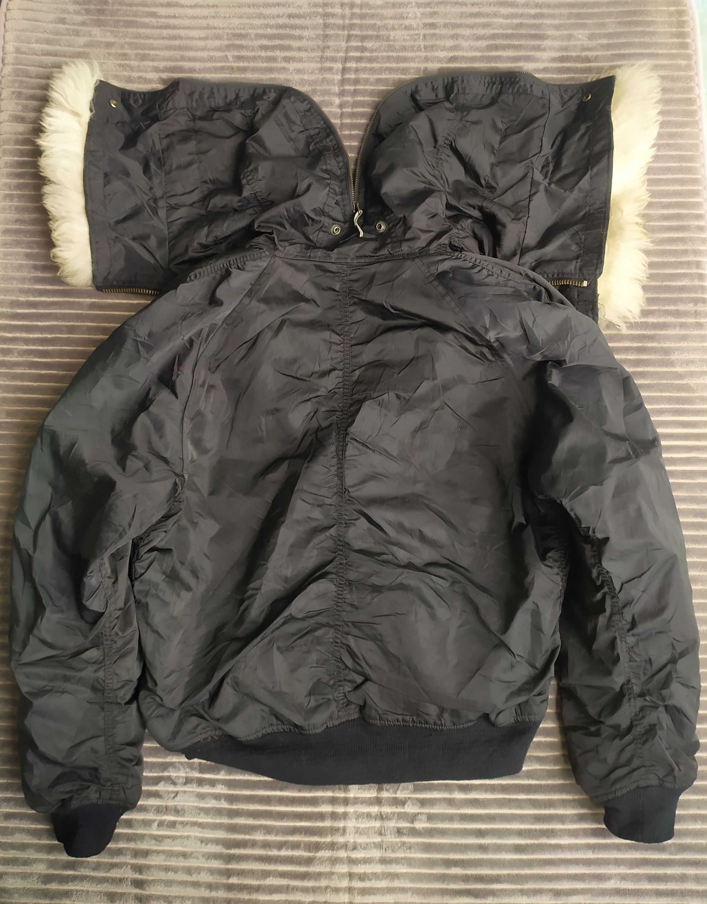 If Six Was Nine × Japanese Brand × Le Grande Bleu (L.G.B.) Flying Man’s Heavy Jacket Fur Hooded Ifsixwasnine Lgb Size US M / EU 48-50 / 2 - 3 Thumbnail