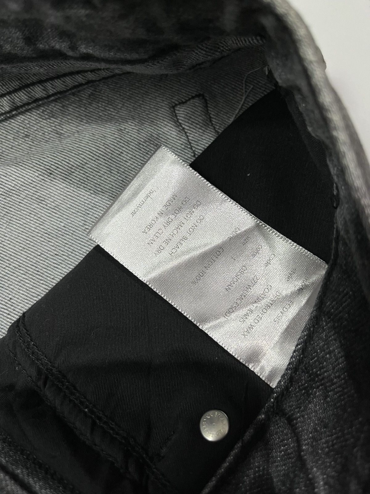 Le Grande Bleu (L.G.B.) Hedi style Undermycar Virgin Ataraxia destroyed grunge jeans Size US 30 / EU 46 - 11 Thumbnail