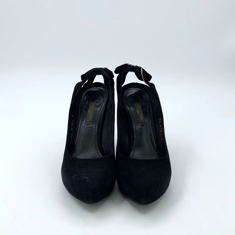 Other Louis Vuitton Black bow stiletto heels Size US 4.5 / IT 34.5 - 3 Thumbnail