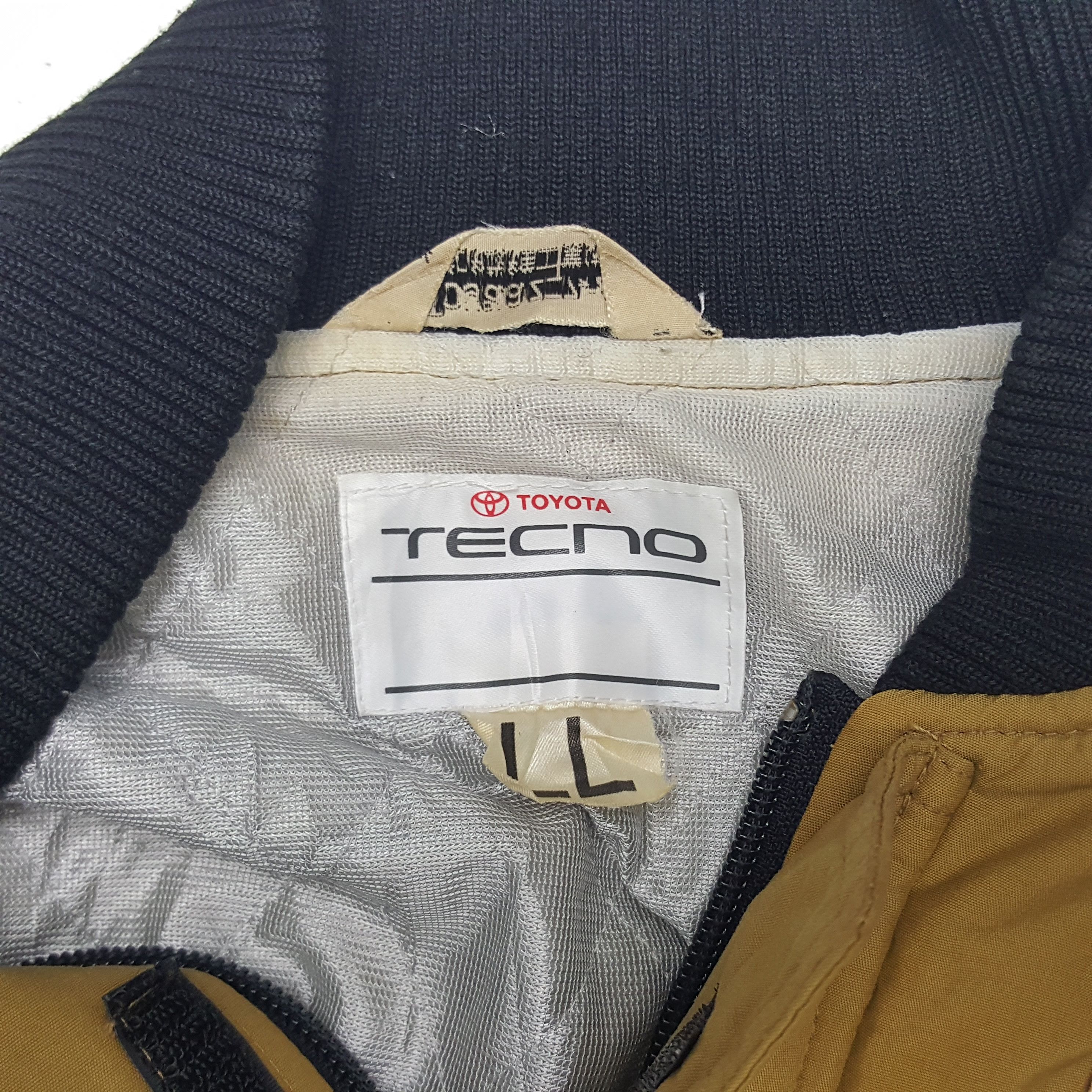 Japanese Brand × Vintage Vintage Toyota Tecno Japanese Racing Team Jacket Size US XL / EU 56 / 4 - 5 Thumbnail