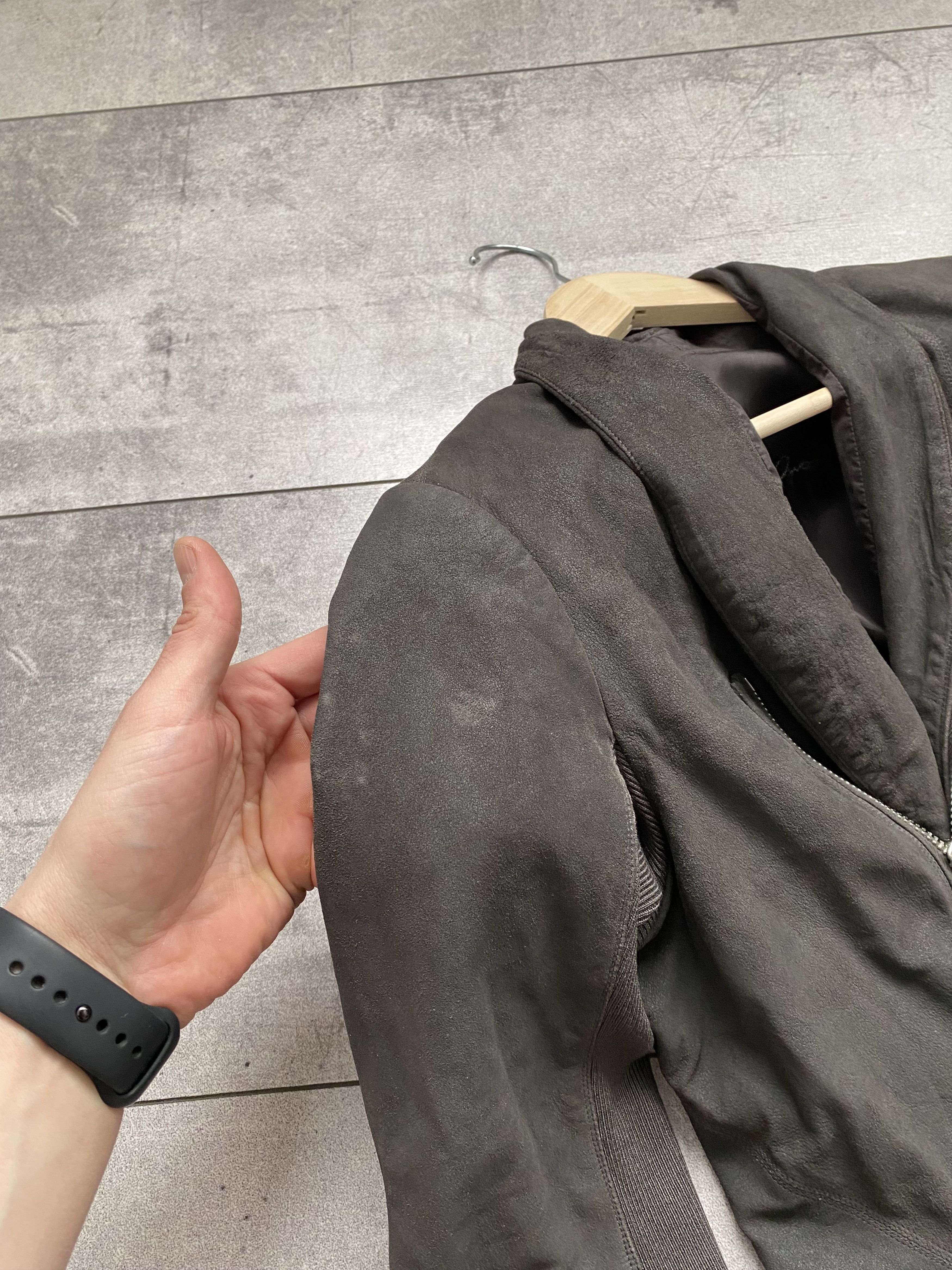 Rick Owens Rick Owens Princess Shawl-Collar Leather DRKSHDW UK10 / US8 Size L / US 10 / IT 46 - 18 Thumbnail