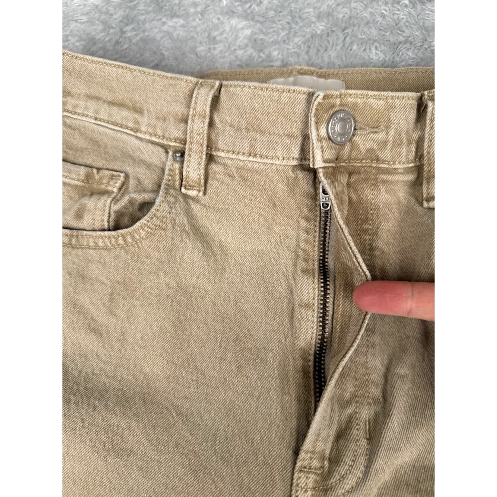 Pacsun Pacsun Jeans Womens 29 Brown Denim Stretch High Rise Bootcut 29x30 Cotton Blend 5-Pocket Design Distressed VINTAGE No Size 29" - 5 Thumbnail