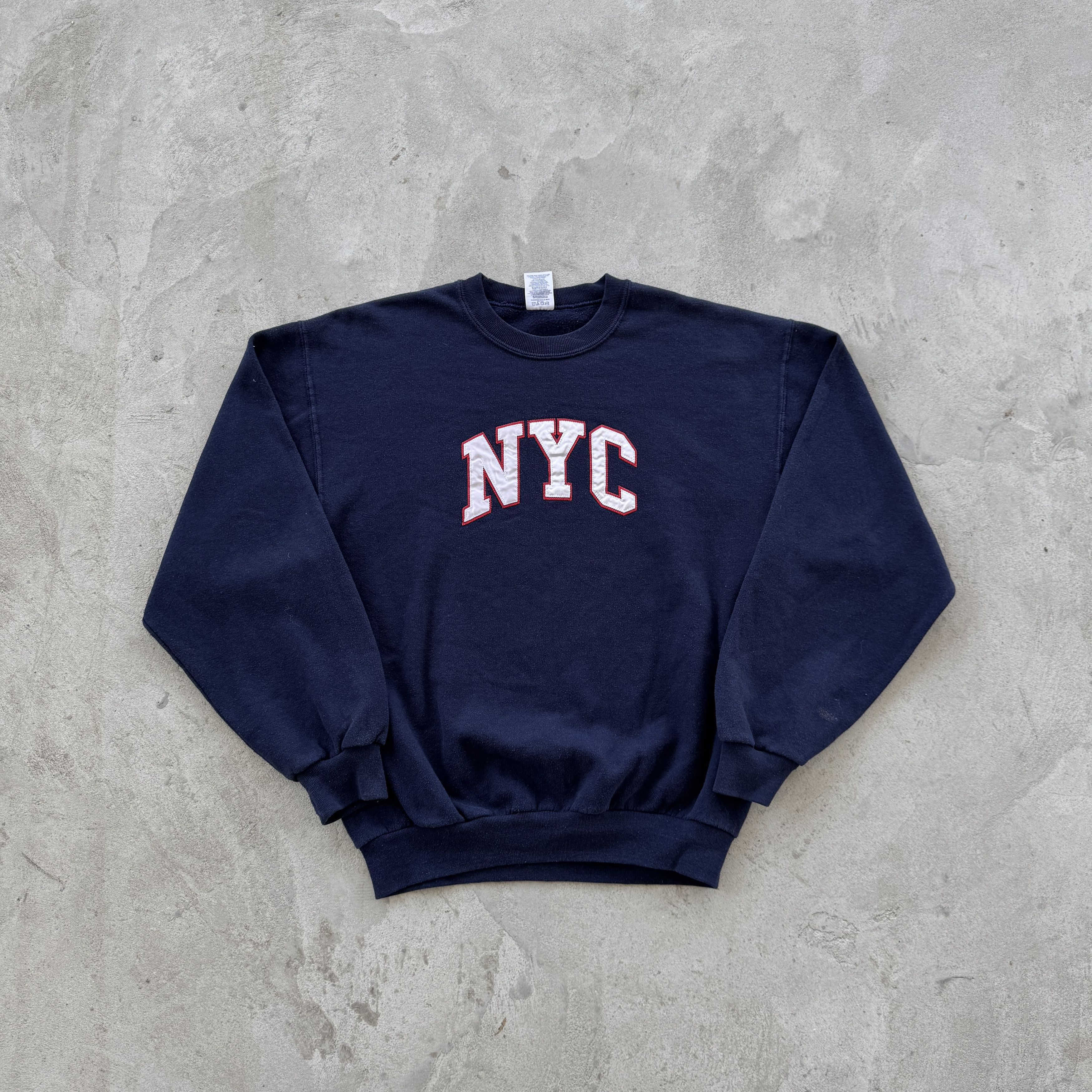 Vintage Vintage NYC Crewneck Sweatshirt Size US M / EU 48-50 / 2 - 1 Thumbnail