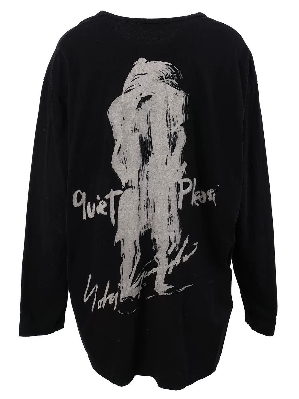Yohji Yamamoto YOHJI YAMAMOTO Printed Long Sleeve Top Size US L / EU 52-54 / 3 - 1 Thumbnail
