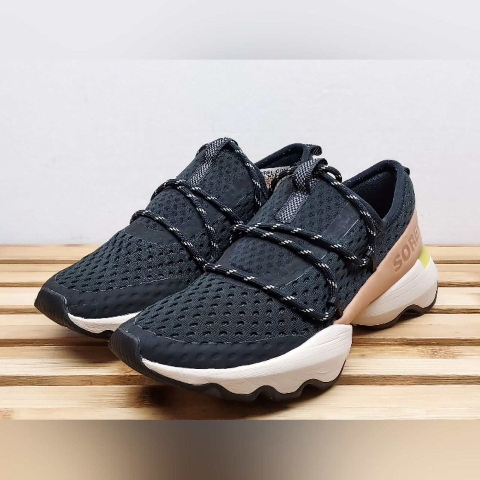 SOREL SOREL Womens Black Kinetic Impact Mesh Athletic Shoes Size 6 Size US 6 / IT 36 - 1 Thumbnail
