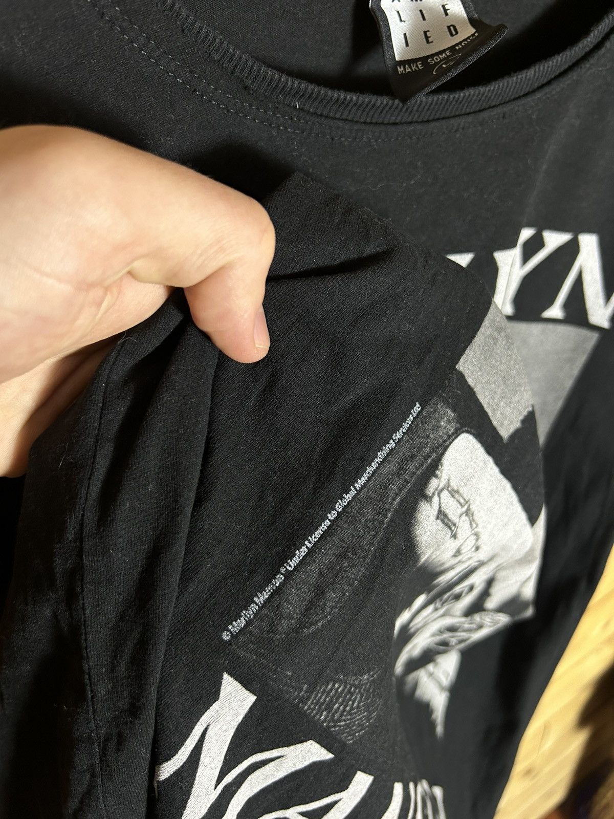 Band Tees Marilyn Manson t shirt Size US L / EU 52-54 / 3 - 4 Thumbnail
