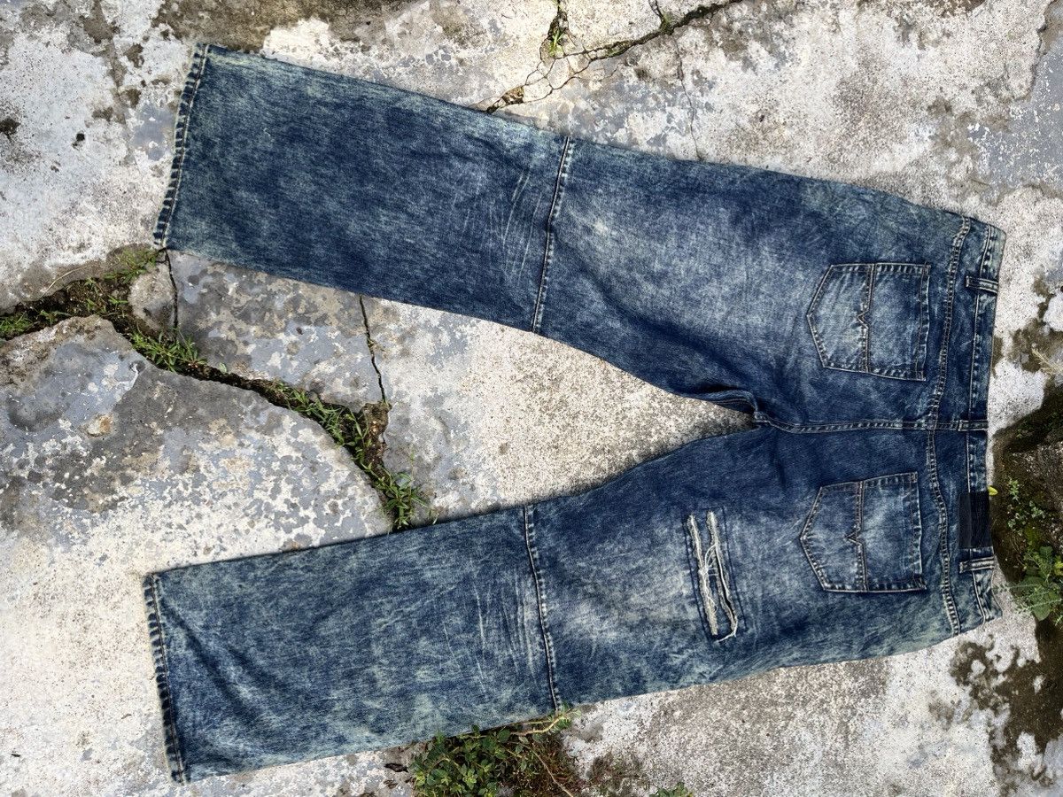 If Six Was Nine × Japanese Brand × Le Grande Bleu (L.G.B.) Baggy Crazy LGB Inspired Denim Size US 38 / EU 54 - 15 Thumbnail