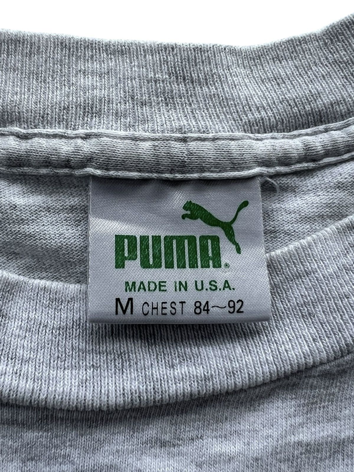 Puma 🔥Vintage 1980’s Puma Turnit On Street Soccer T-Shirt Size US M / EU 48-50 / 2 - 9 Thumbnail