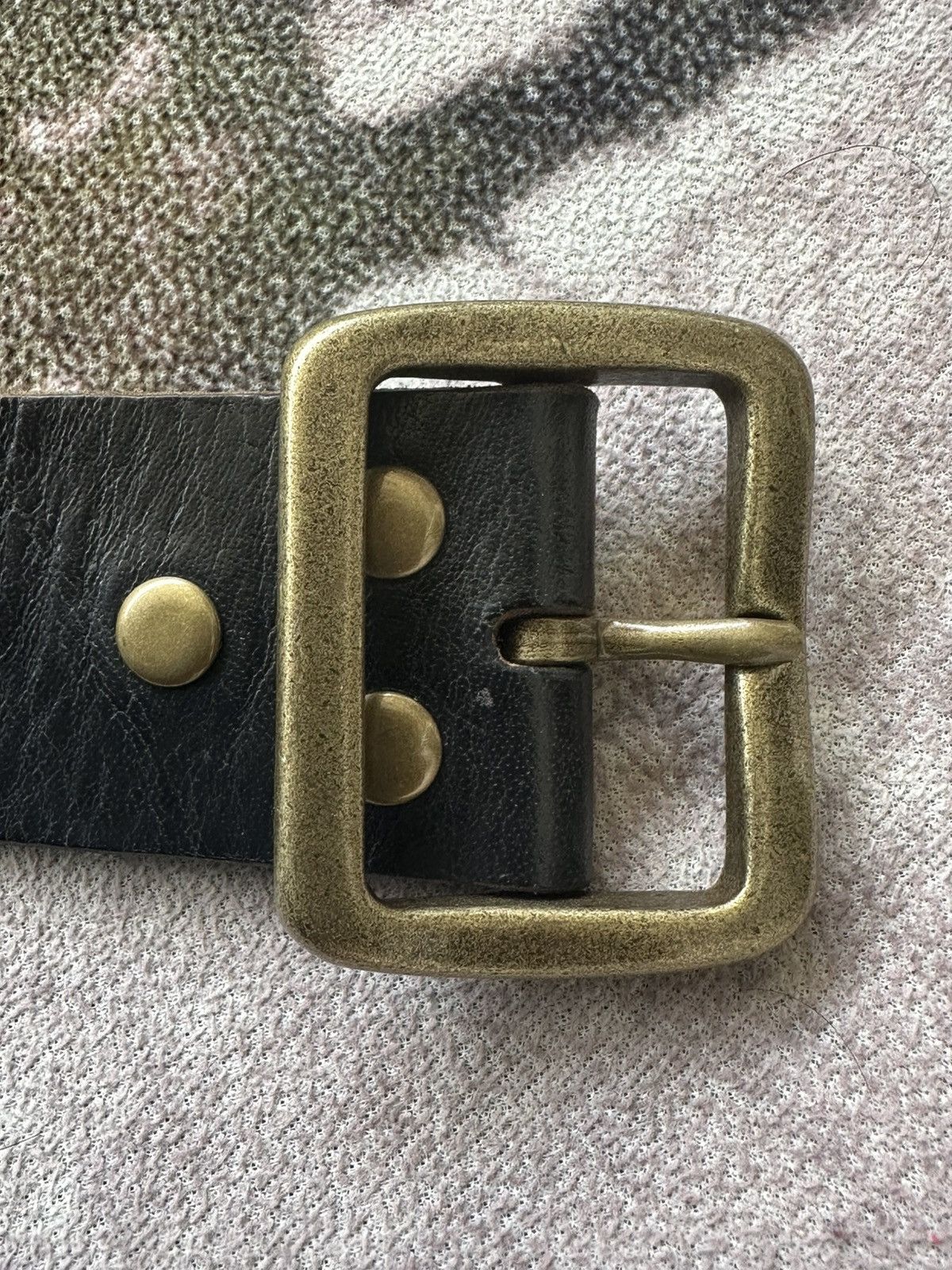 Tete Homme 2000's HALB by Tete Homme studded leather belt Size ONE SIZE - 10 Thumbnail