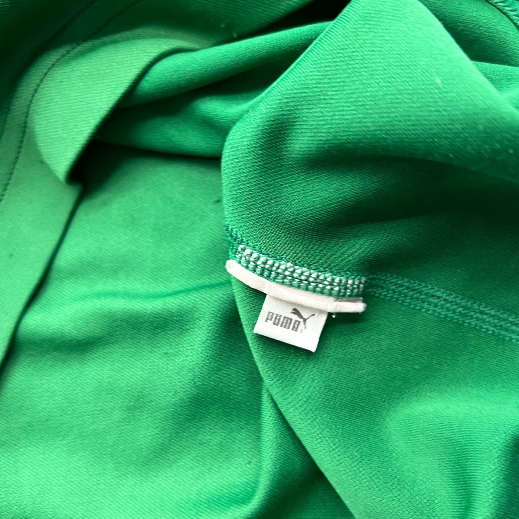 Puma PUMA Cameroon 2004 2005 2006 Home Football Jersey Mens Medium Green Shirt Short Sleeve Pullover Round Neck Athletic Quick Dry Size US M / EU 48-50 / 2 - 3 Thumbnail