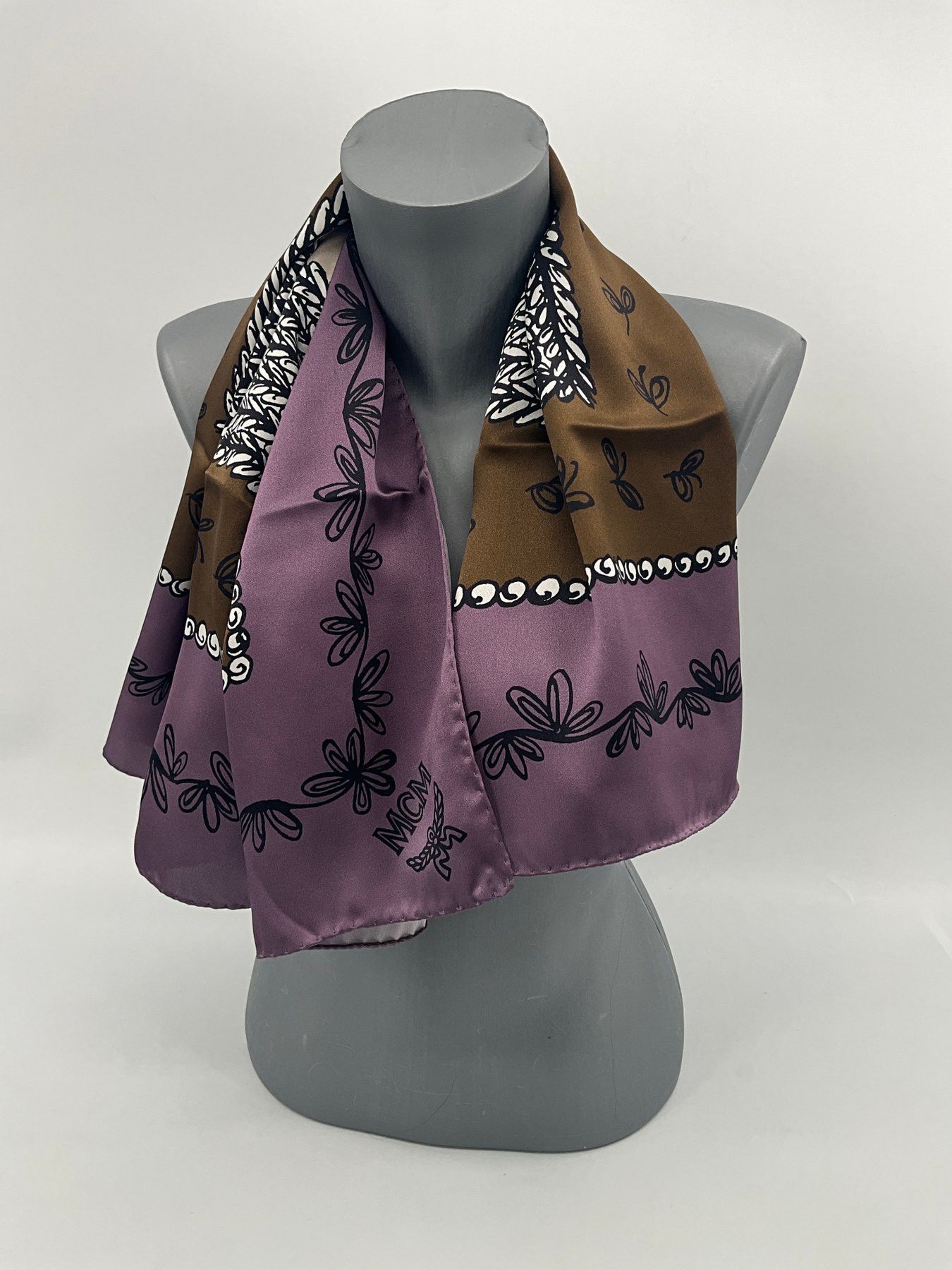 MCM Silk scarf MCM Size ONE SIZE - 5 Thumbnail
