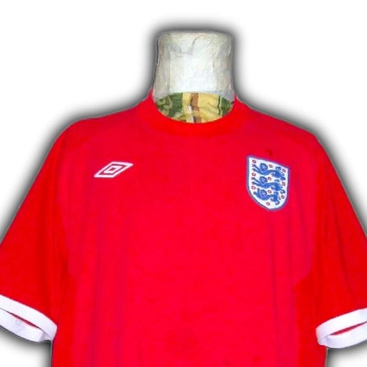 Umbro England 2010 2011 2012 Away shirt jersey Size US XL / EU 56 / 4 - 1 Thumbnail