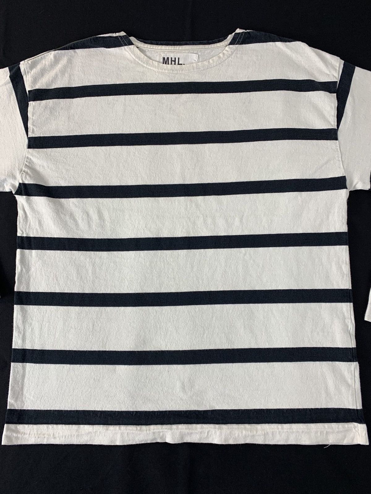 Margaret Howell Hype Margarett Howell London Striped Longsleeve Crewneck Tee Size L / US 10 / IT 46 - 3 Thumbnail