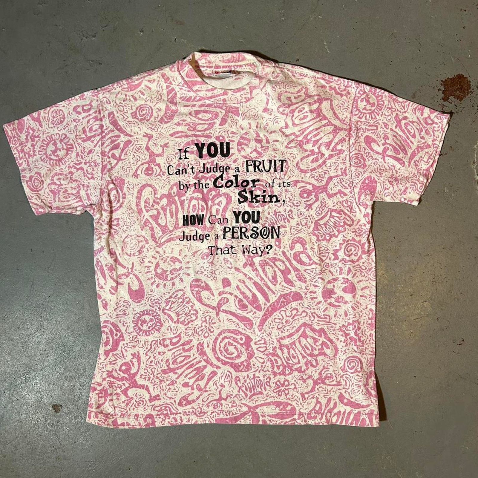 Hanes 90s promotional fruitopia shirt single Size US L / EU 52-54 / 3 - 1 Thumbnail