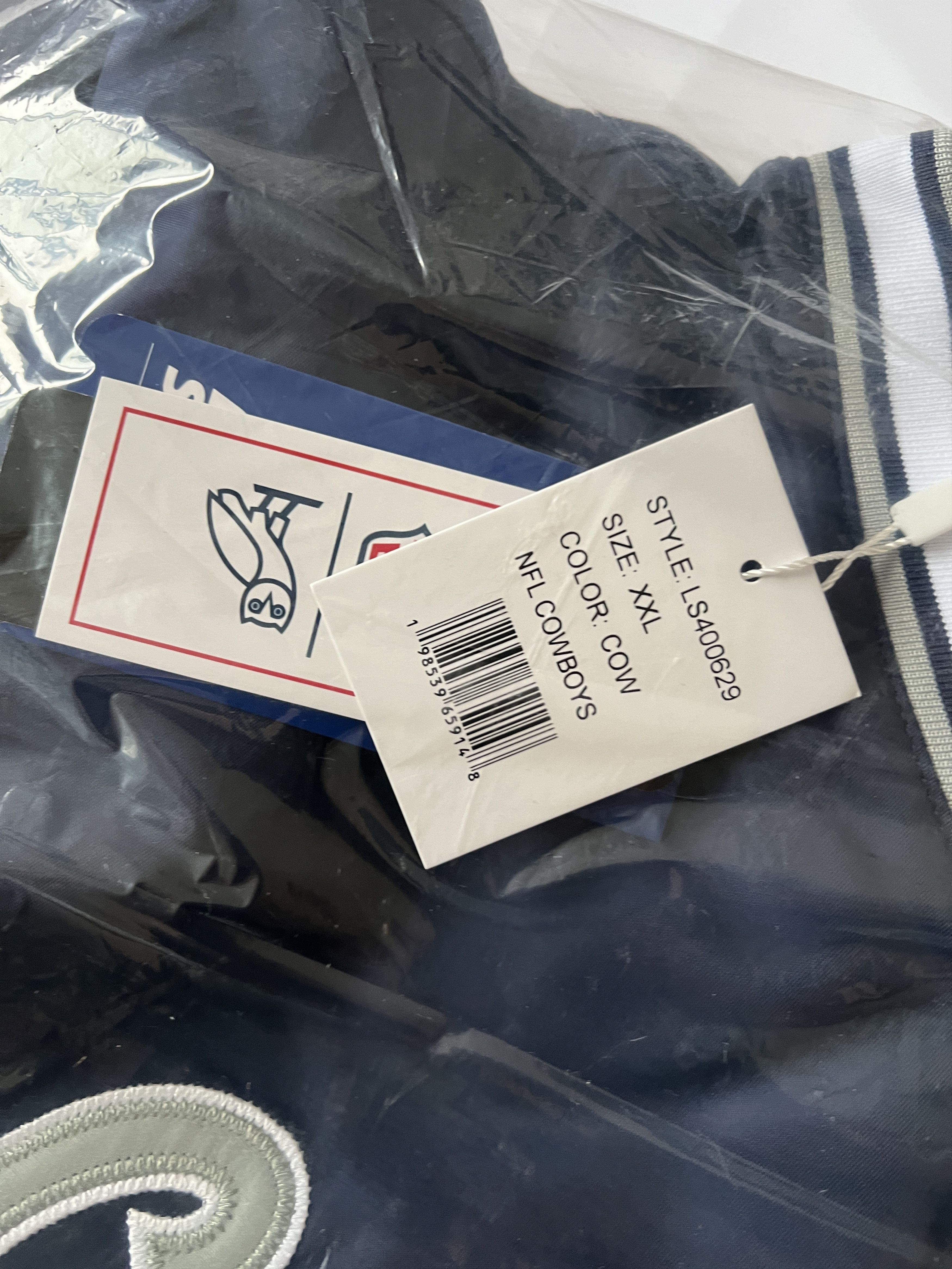 Drake OVO x NFL DALLAS COWBOYS STARTER TRAINER PULLOVER JACKET Size US XXL / EU 58 / 5 - 10 Thumbnail